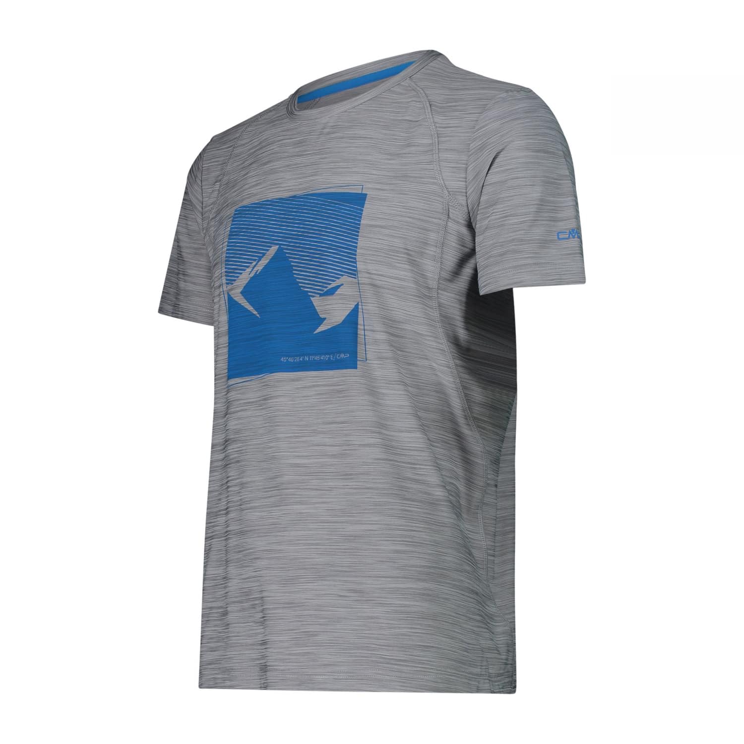 cmp-t-shirt-uomo-elasticizzata-jersey-melange image 3