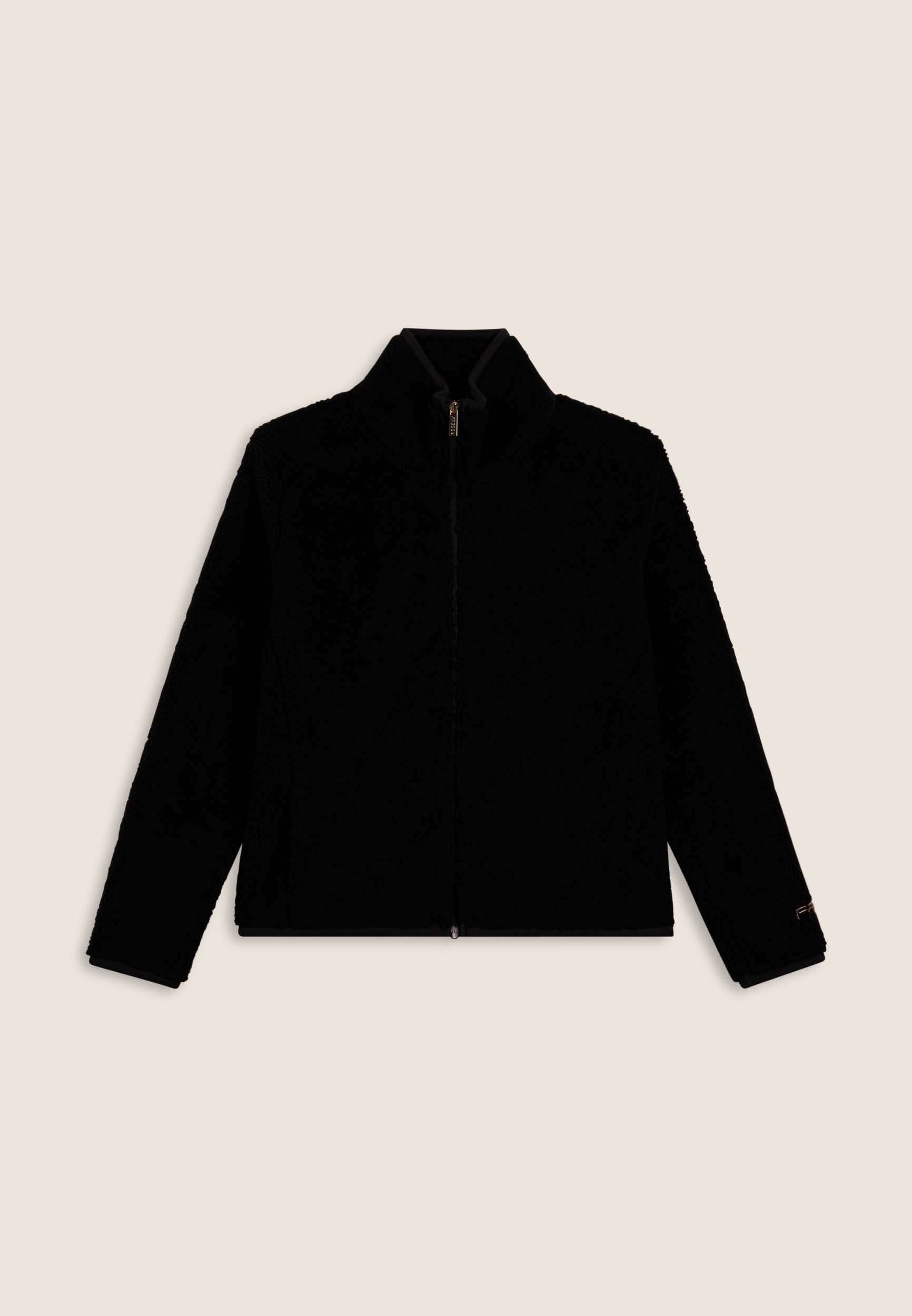 freddy-wr-up-giacca-donna-in-pile-sherpa-con-collo-alto-e-zip image 8
