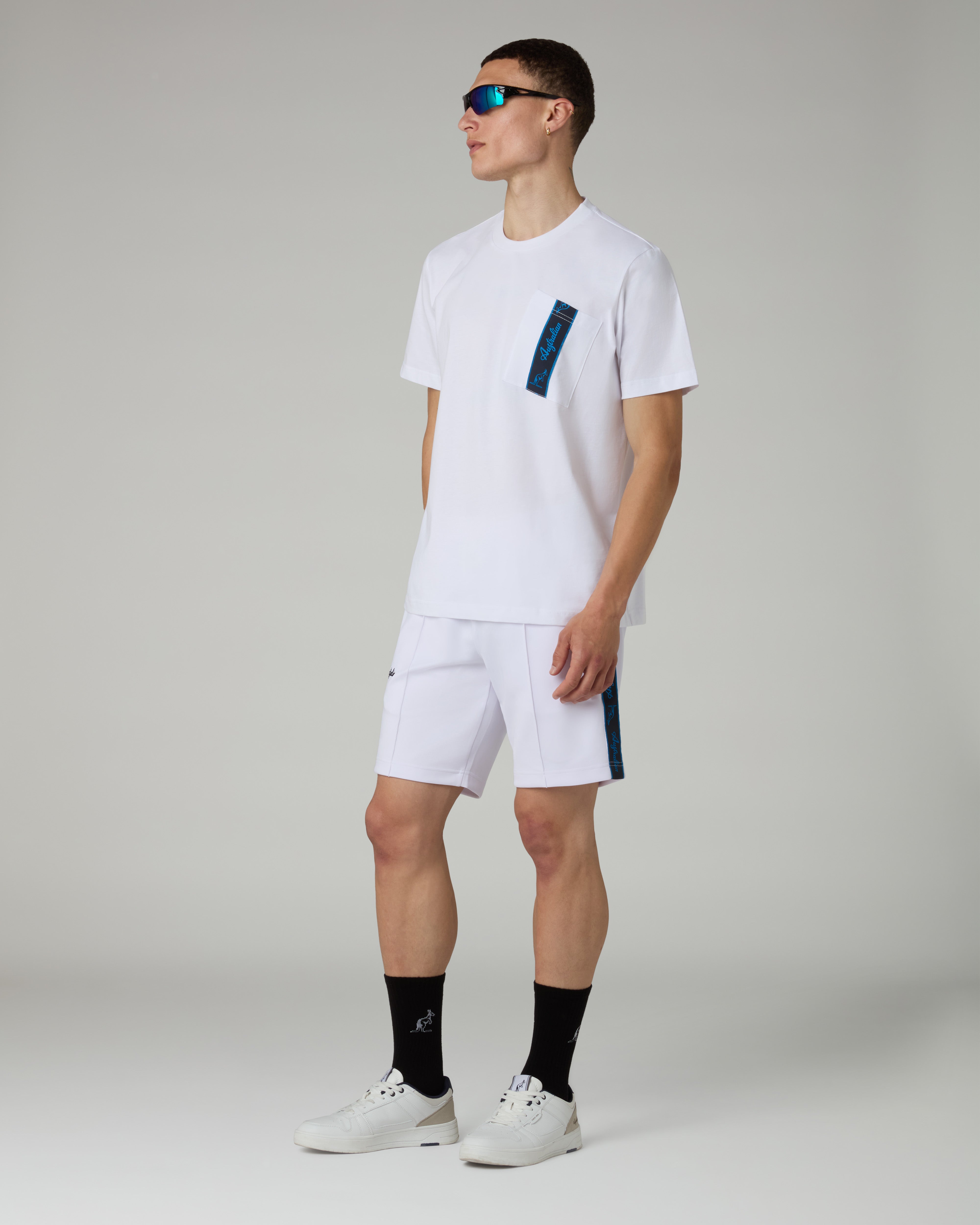 australian-blue-tape-short-in-tessuto-shot-con-coulisse image 2