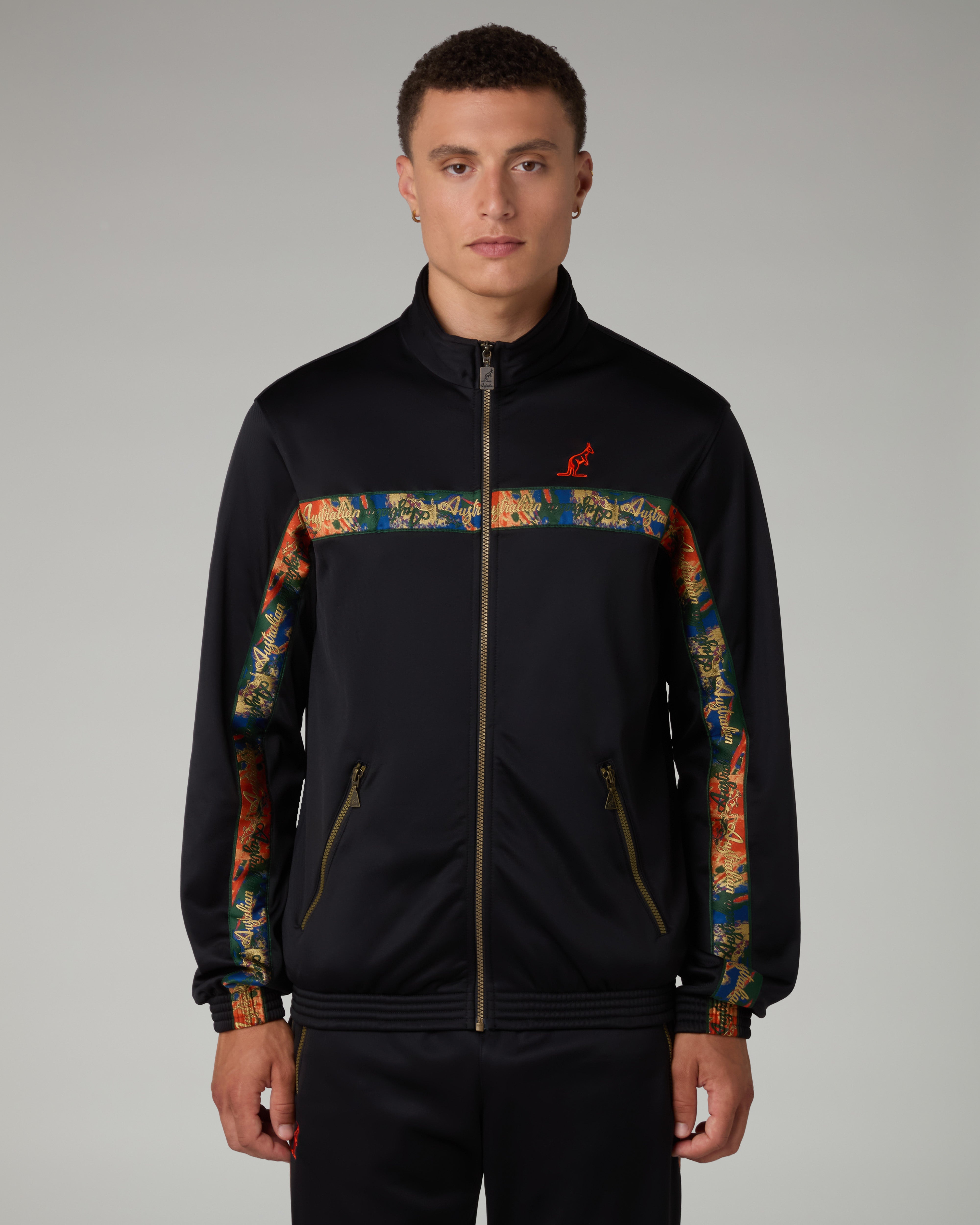 australian-nebula-tape-track-jacket-giacca-acetate-nera image 1