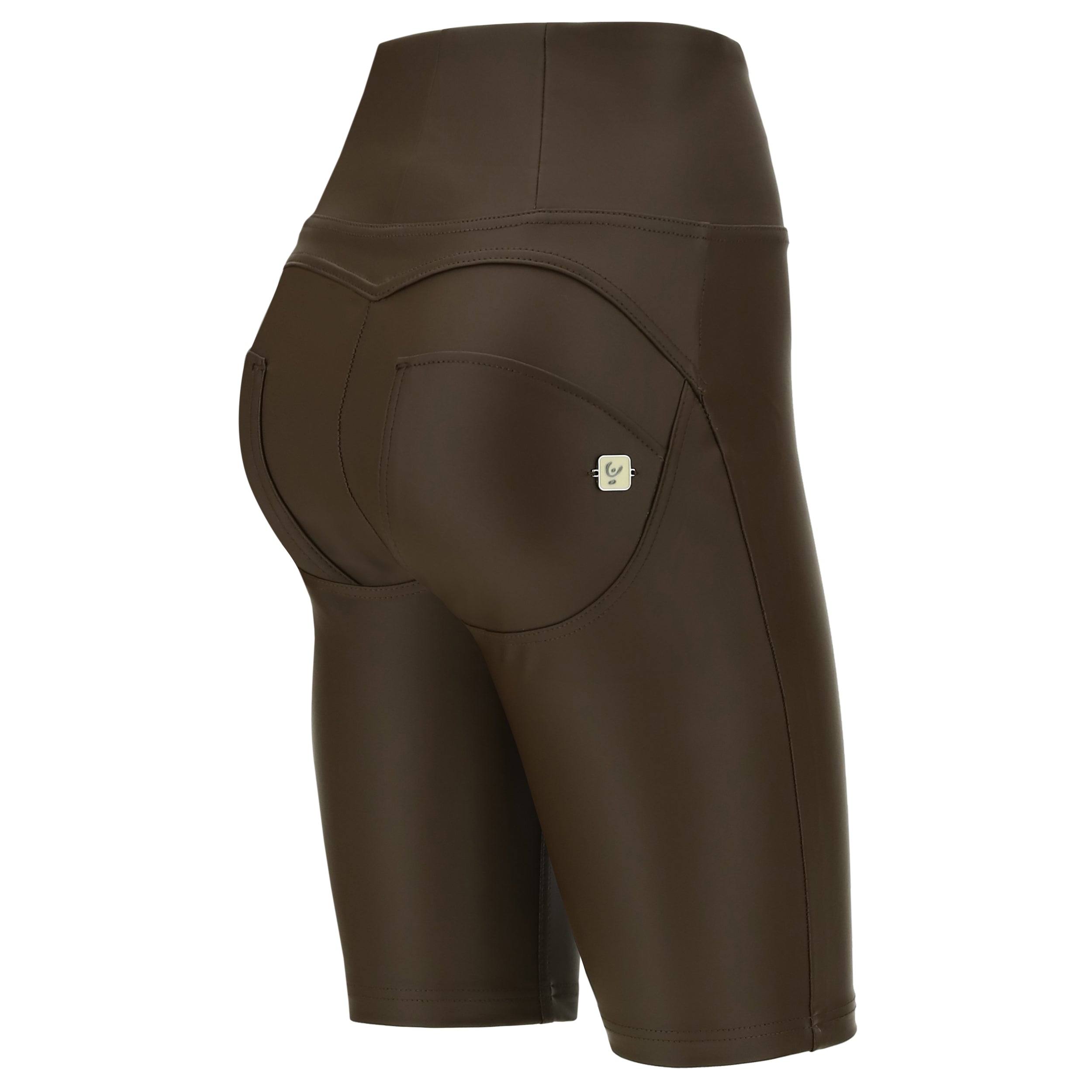 freddy-pantalone-wr-up-biker-similpelle-vita-alta-con-zip-skinny-push-up image 1