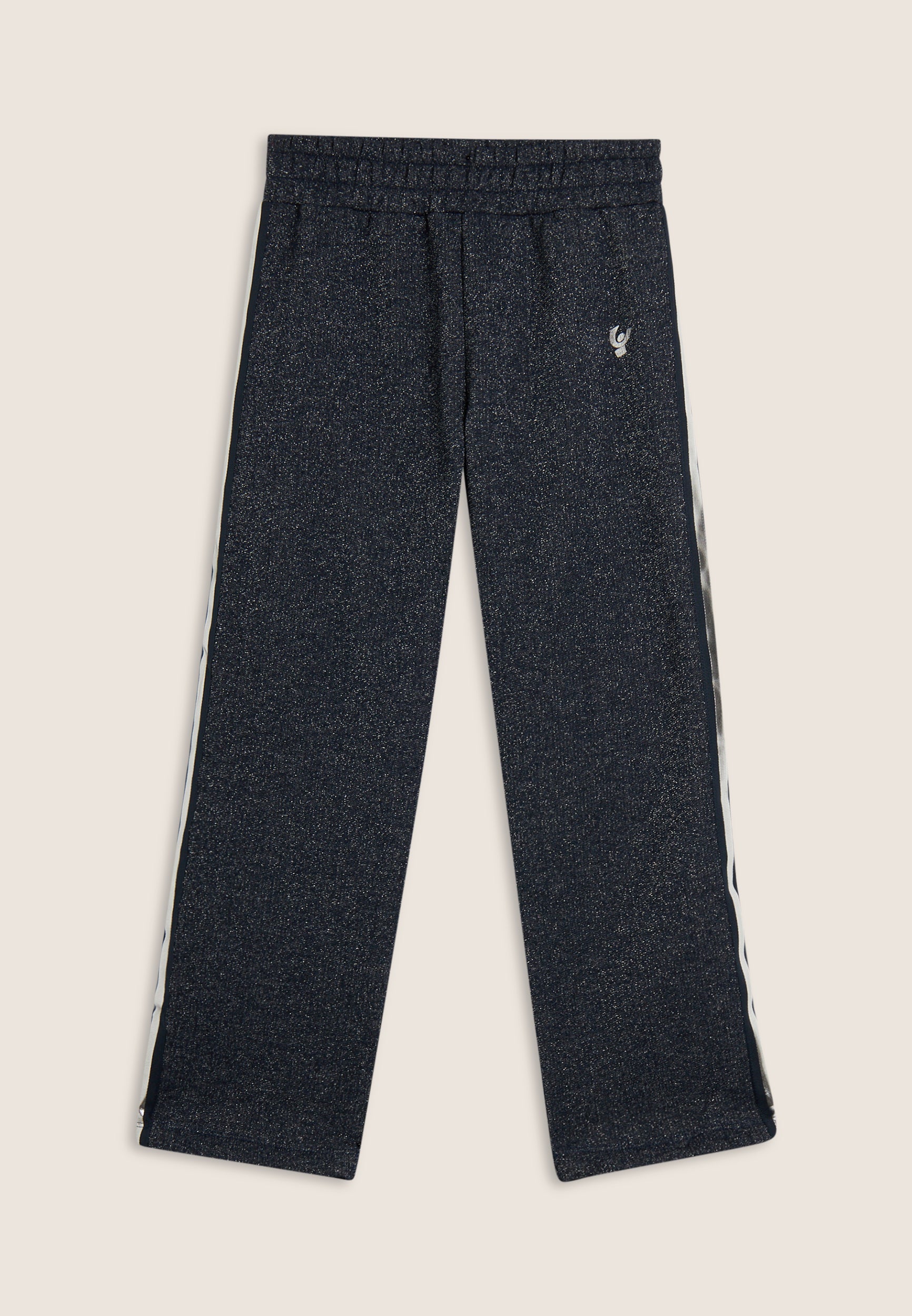 freddy-pantaloni-bambina-regular-gamba-dritta-in-cotone-e-lurex image 4