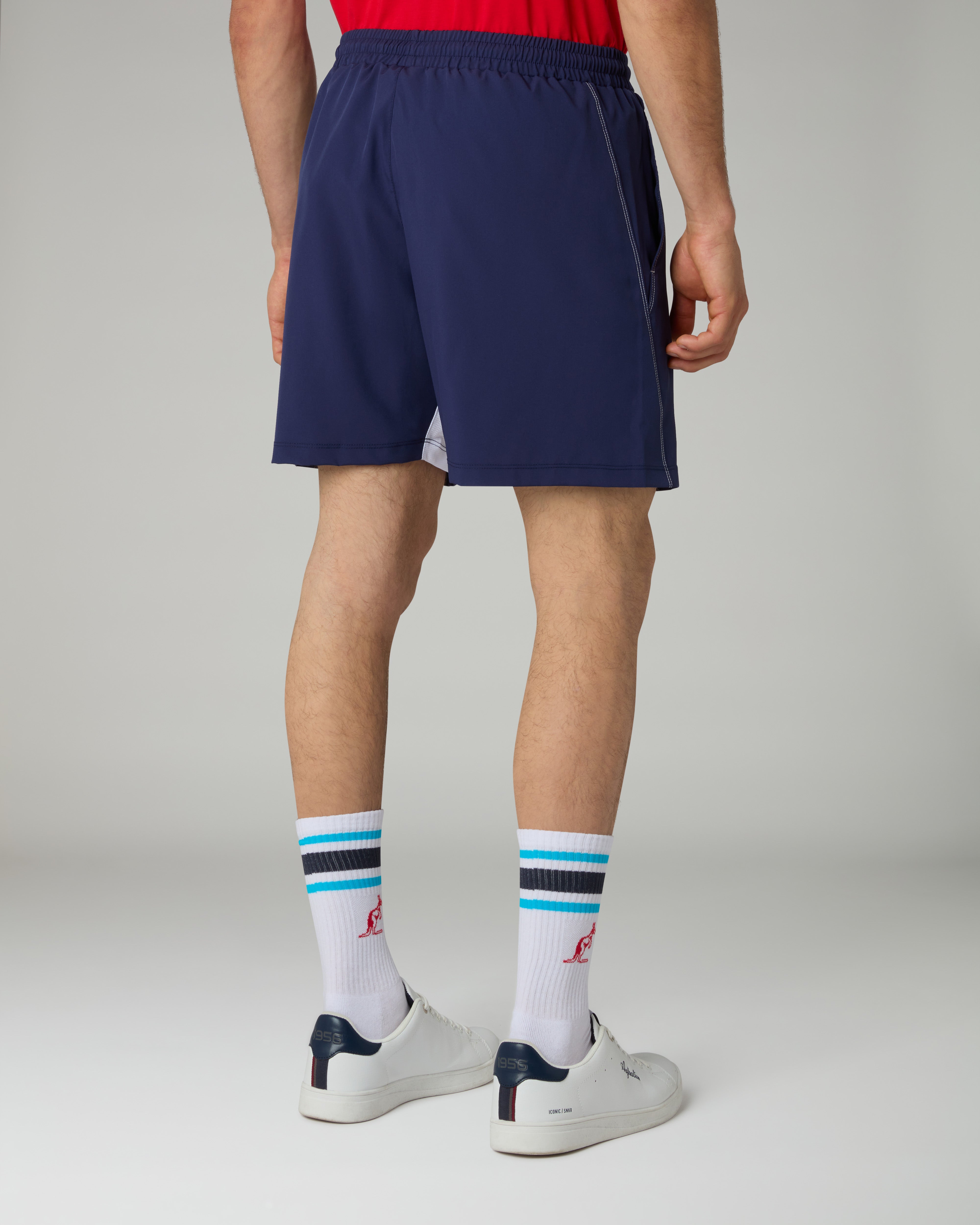 australian-ultra-short-short-tennis-blu-cosmo-bi-elastico image 3