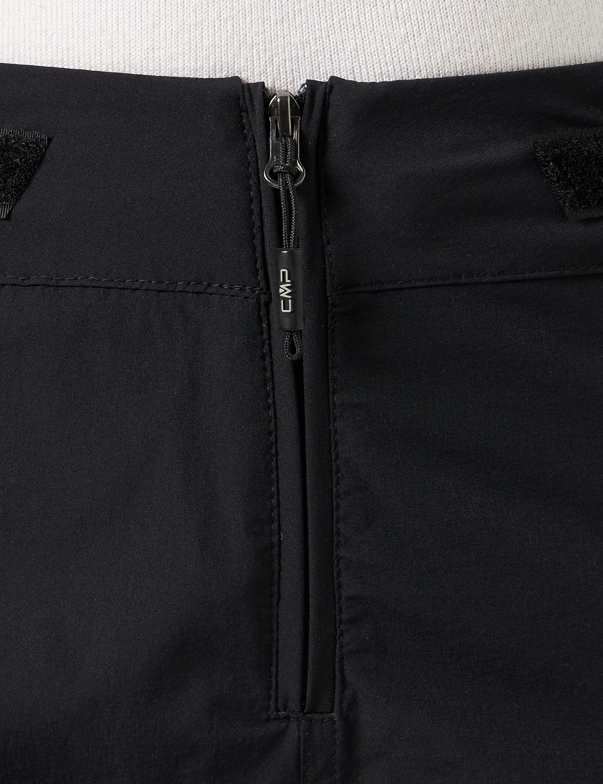 cmp-bermuda-da-bici-da-donna-con-fodera-interna-in-mesh-antracite-nero-40 image 3