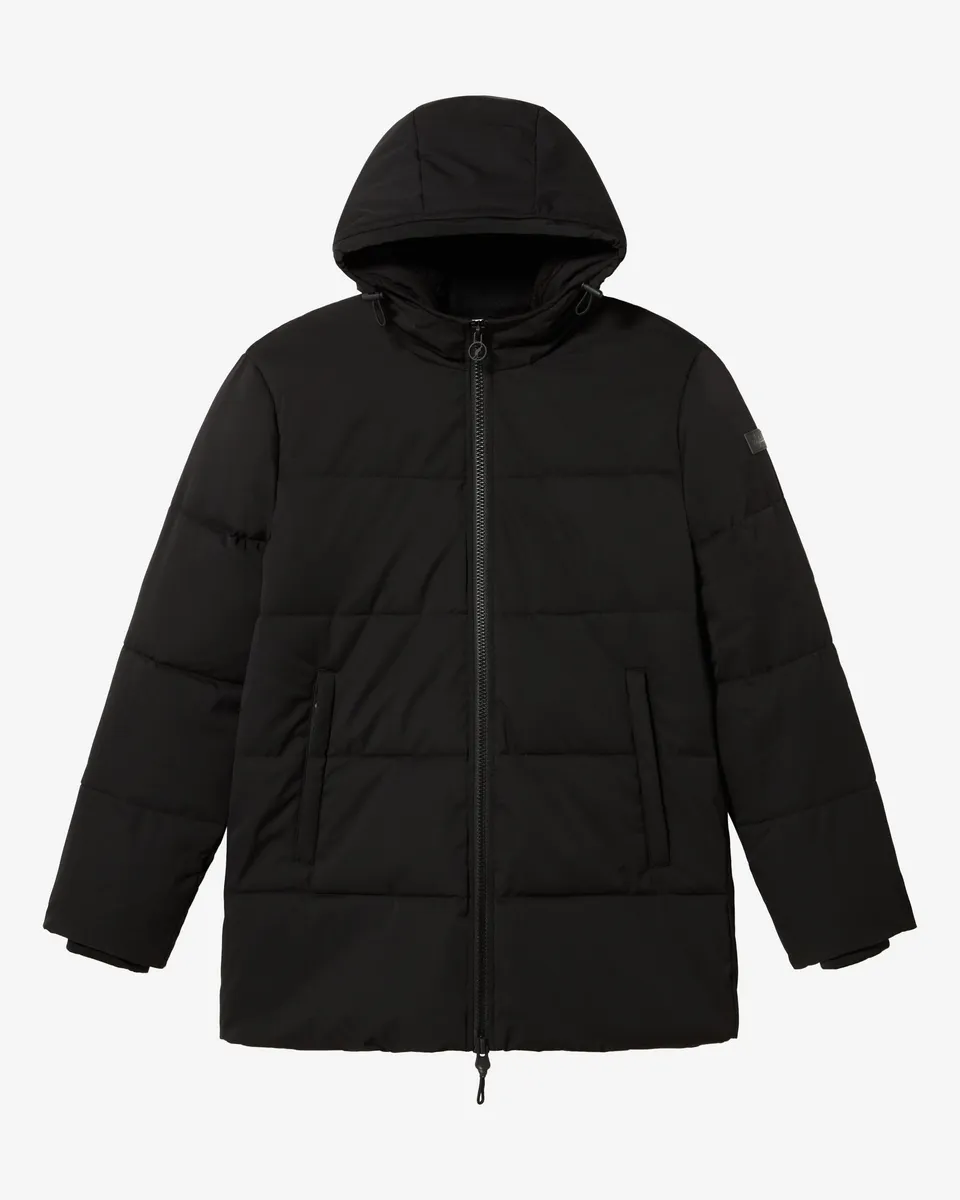 australian-jaquard-jacket-nera-con-cappuccio image 1