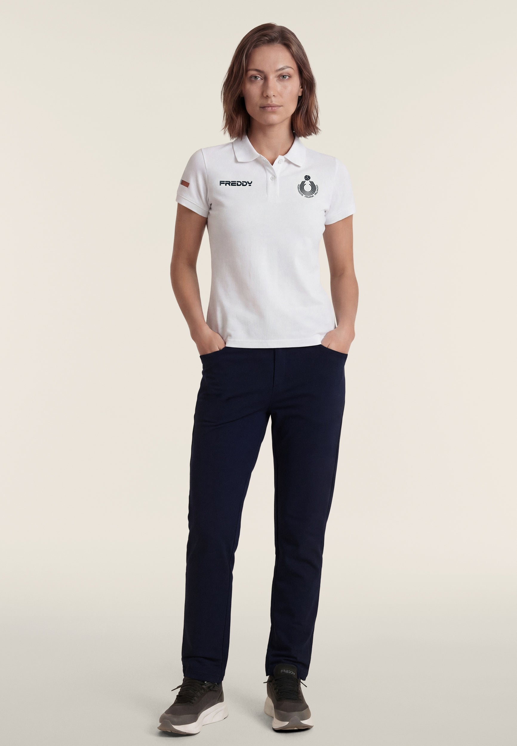 freddy-polo-donna-fipav-regular-fit-piquet-cotone-arbitre image 7