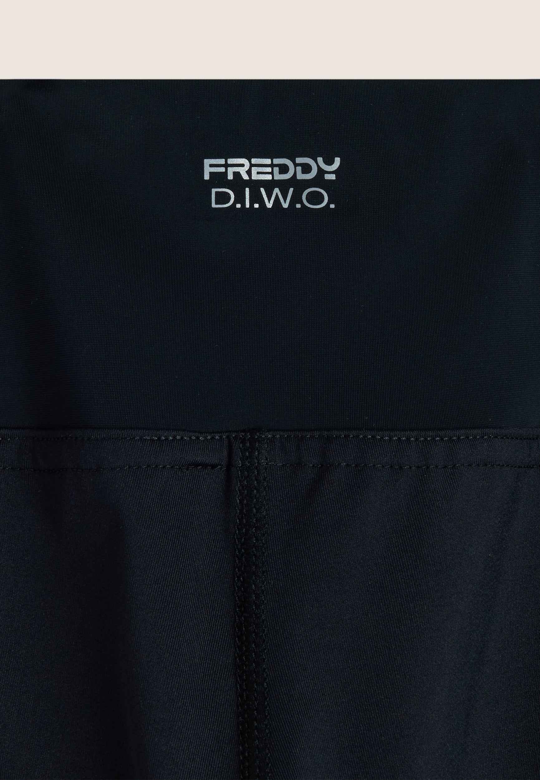 freddy-leggings-7-8-superfit-vita-alta-contrasto-stampa-argento image 3