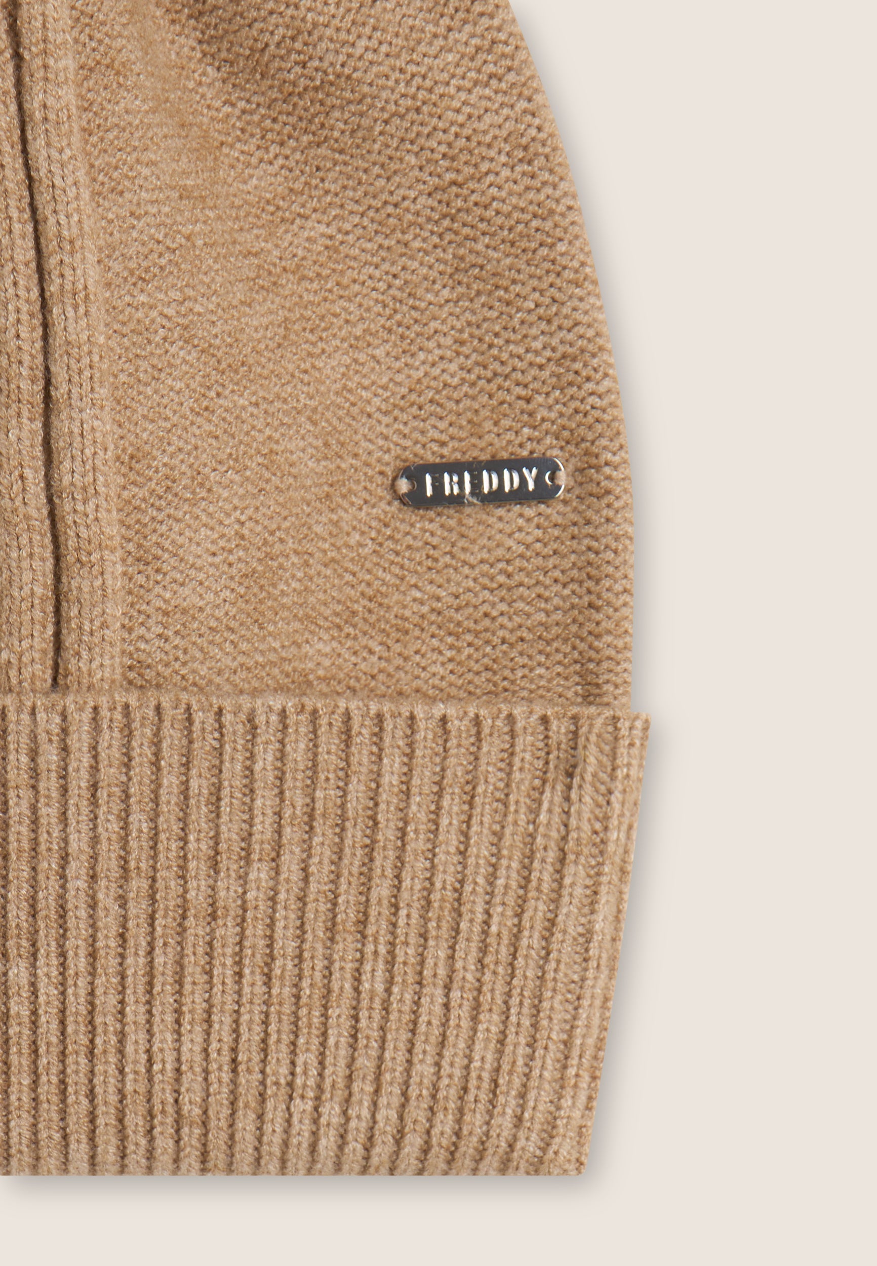freddy-berretto-in-maglia-con-treccia-decorativa-e-risvolto-a-coste image 8