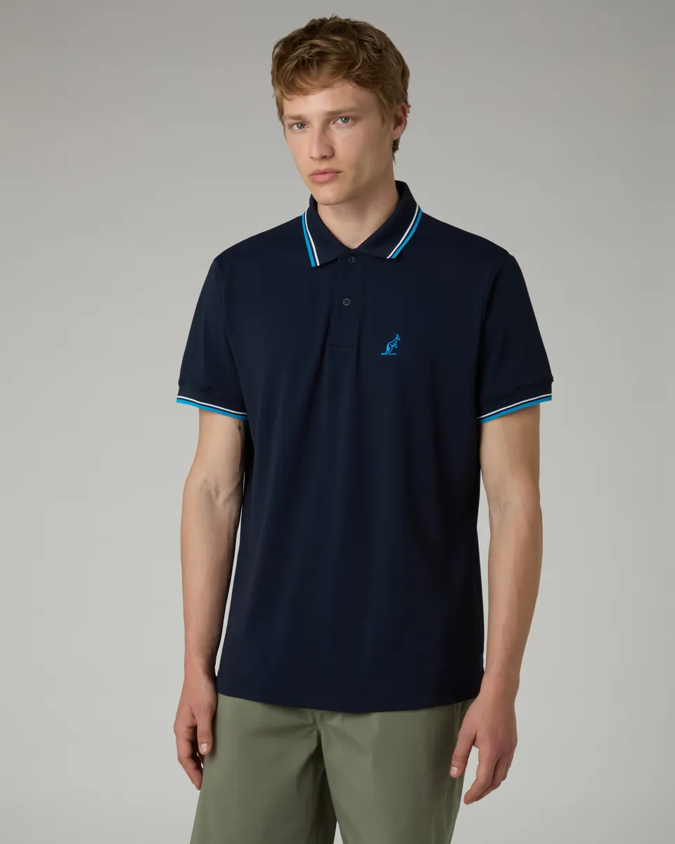 australian-2-stripes-polo-shirt-polo-tecnica-blu-navy-collo-rigato image 1