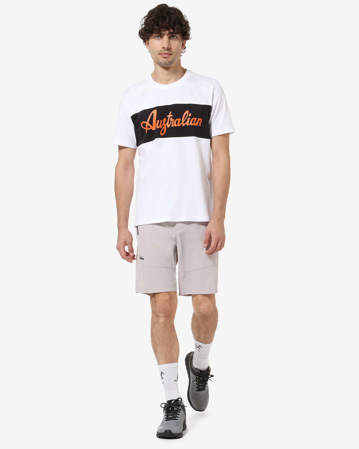 australian-city-short-slam-bi-elastico-grigio-cenere image 2