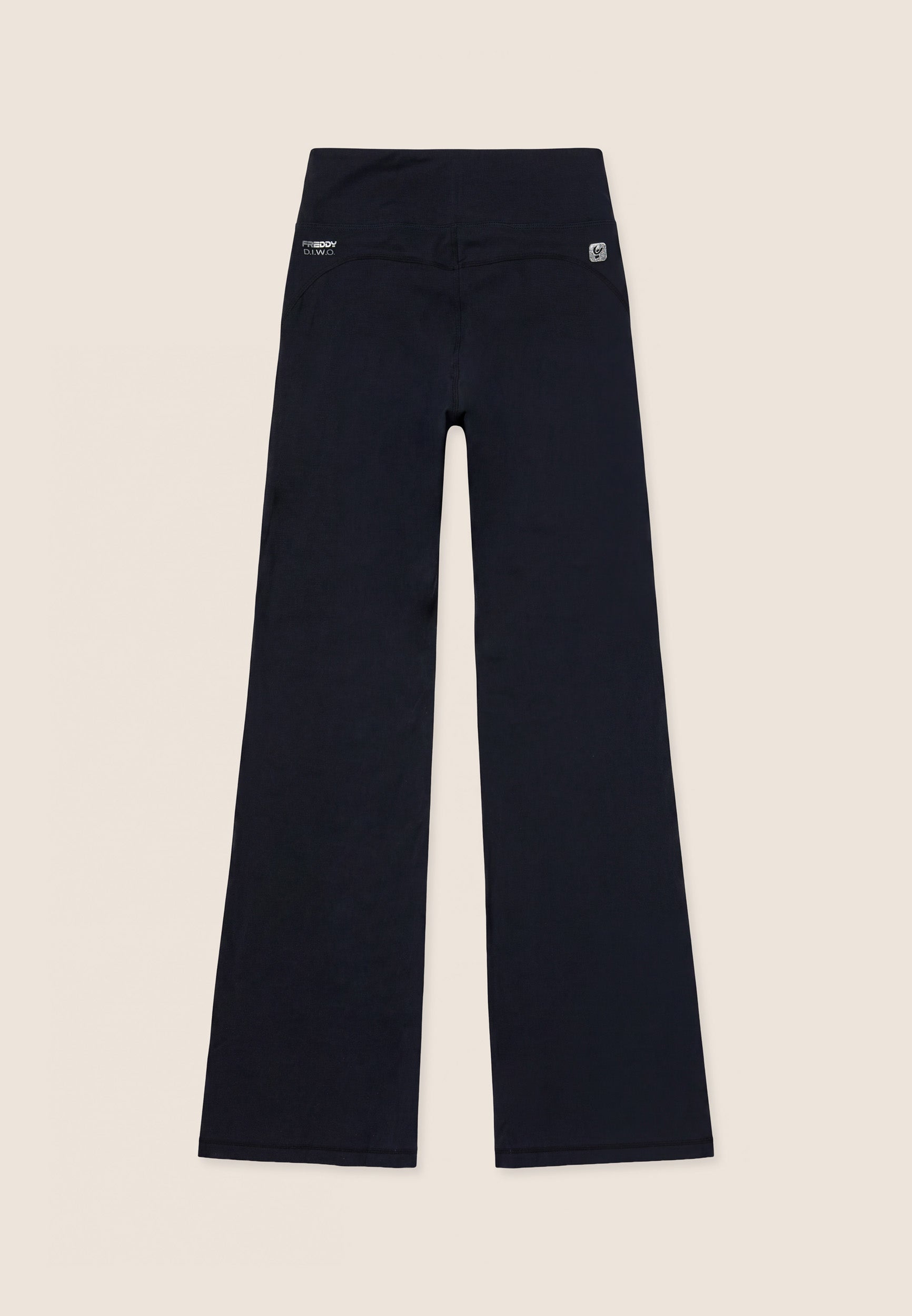 freddy-leggings-flare-mano-pesca-vita-alta-a-incrocio image 5