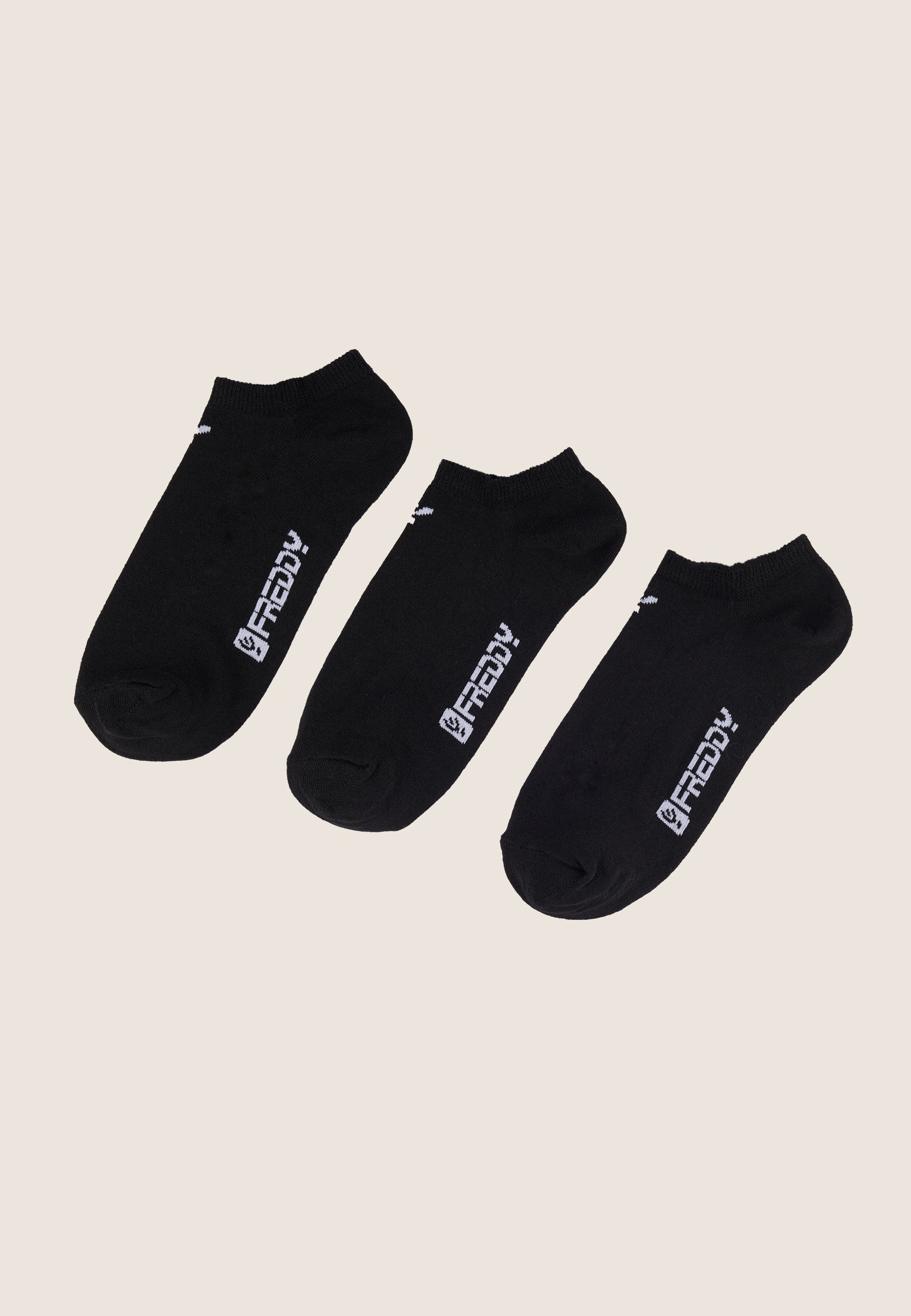 freddy-pack-3-calzini-fantasmino-donna-in-misto-cotone image 2