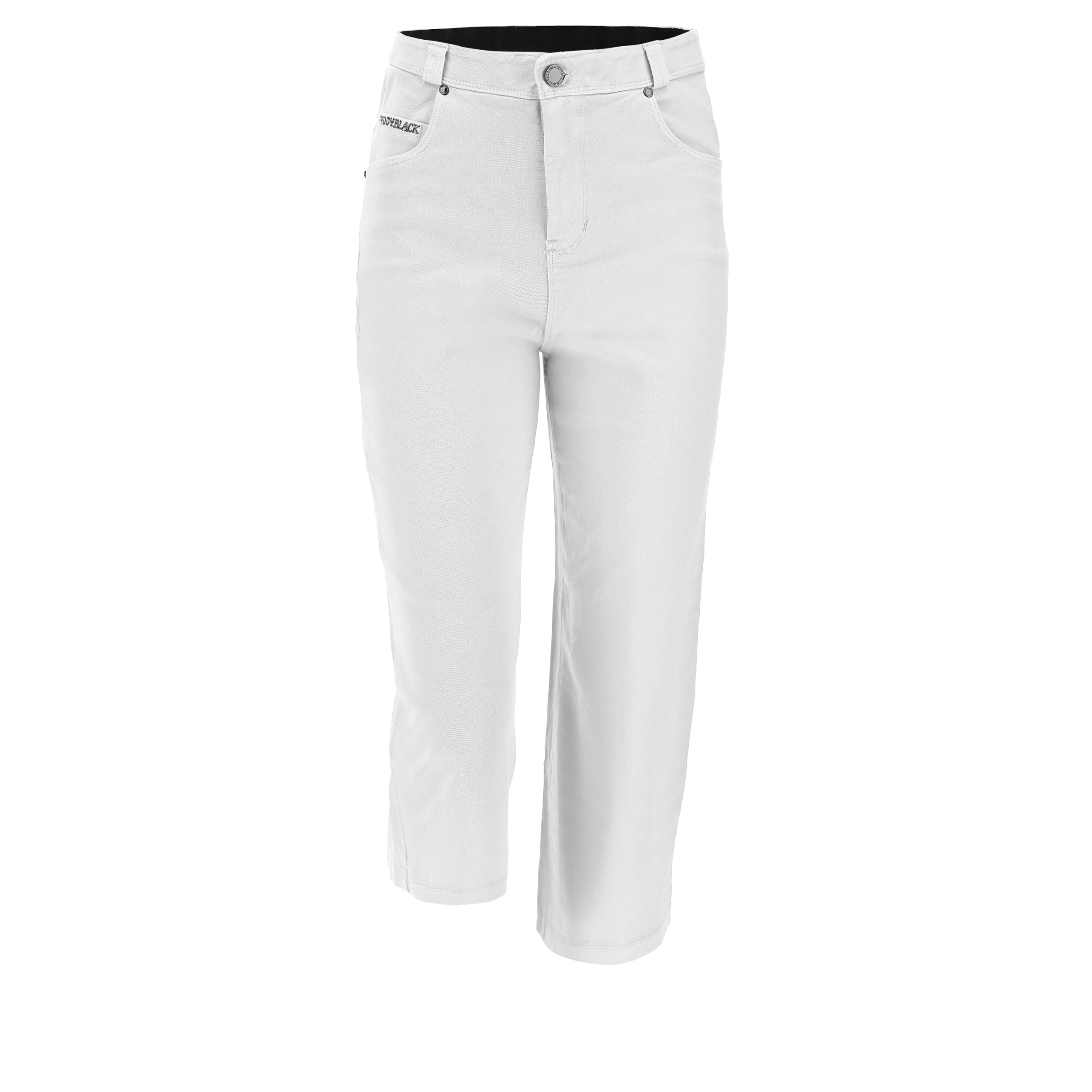 freddy-black-pantaloni-capri-gamba-ampia-3-4-vita-alta image 6