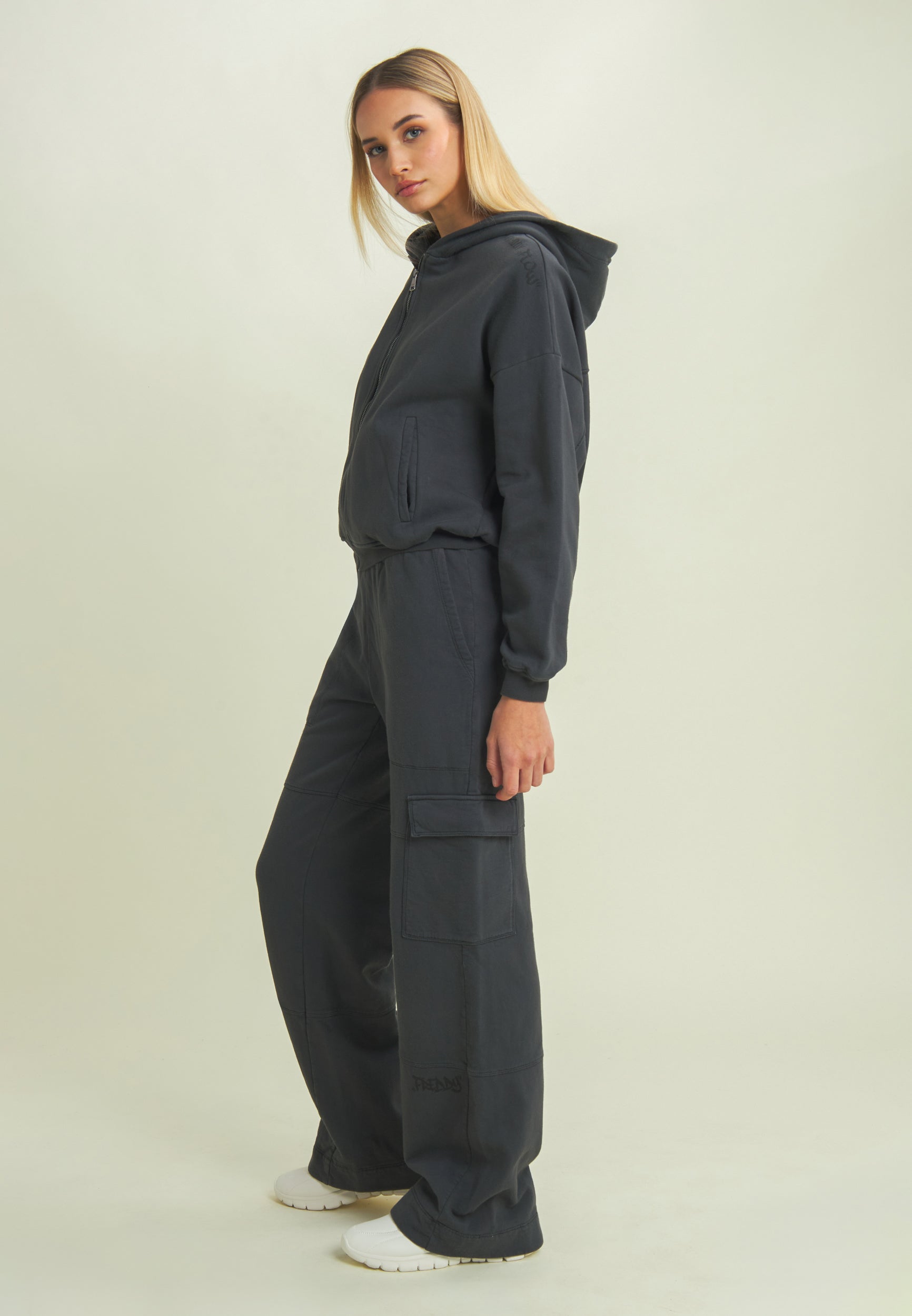 freddy-felpa-oversize-cropped-full-zip-con-stampa-flow image 2