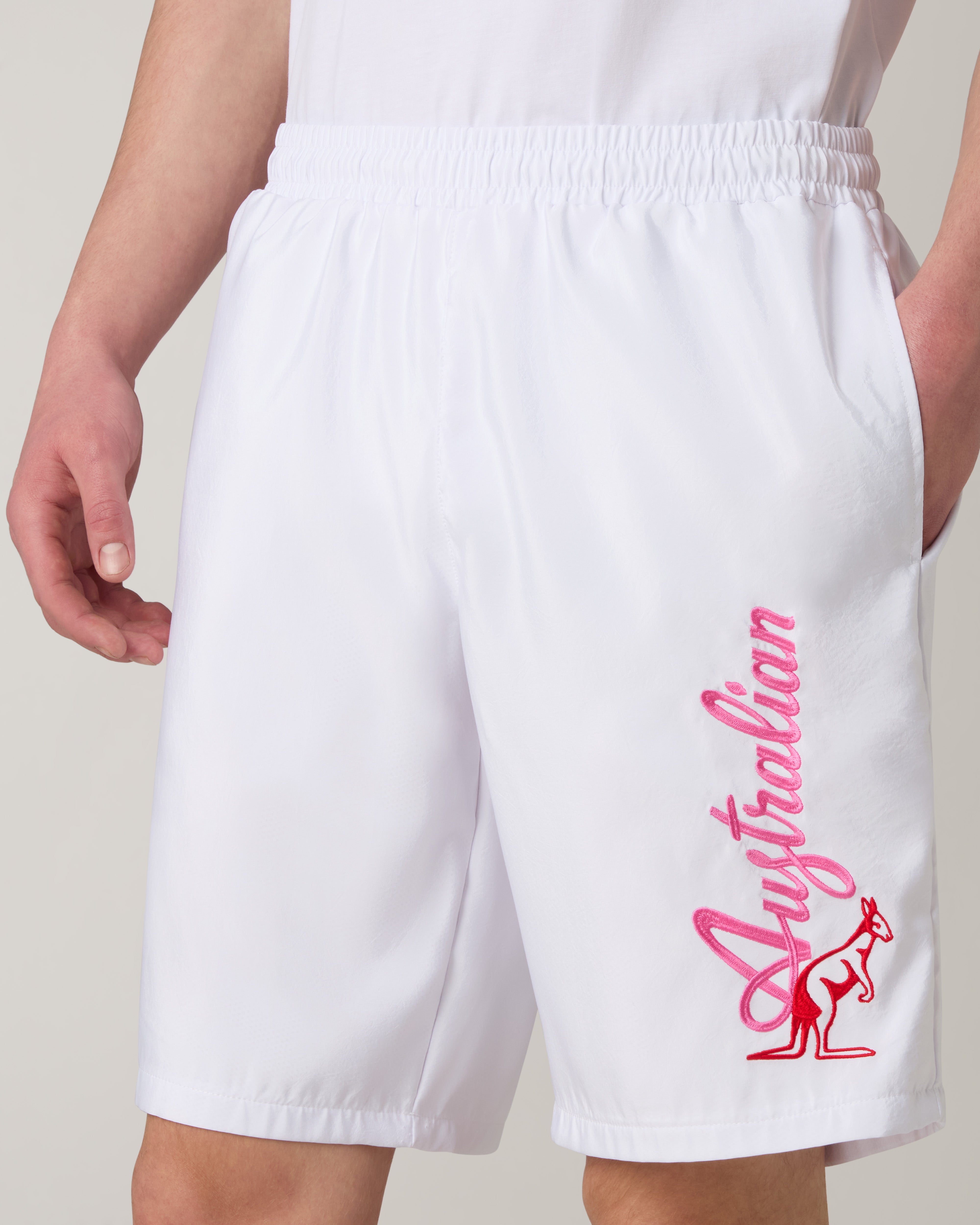 australian-goran-short-bianco-in-tessuto-antibes-con-fodera-mesh image 4