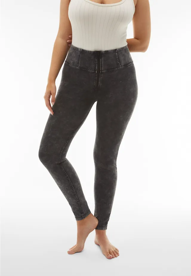 freddy-wr-up-pantaloni-push-up-donna-superskinny-vita-alta-effetto-bleached image 1