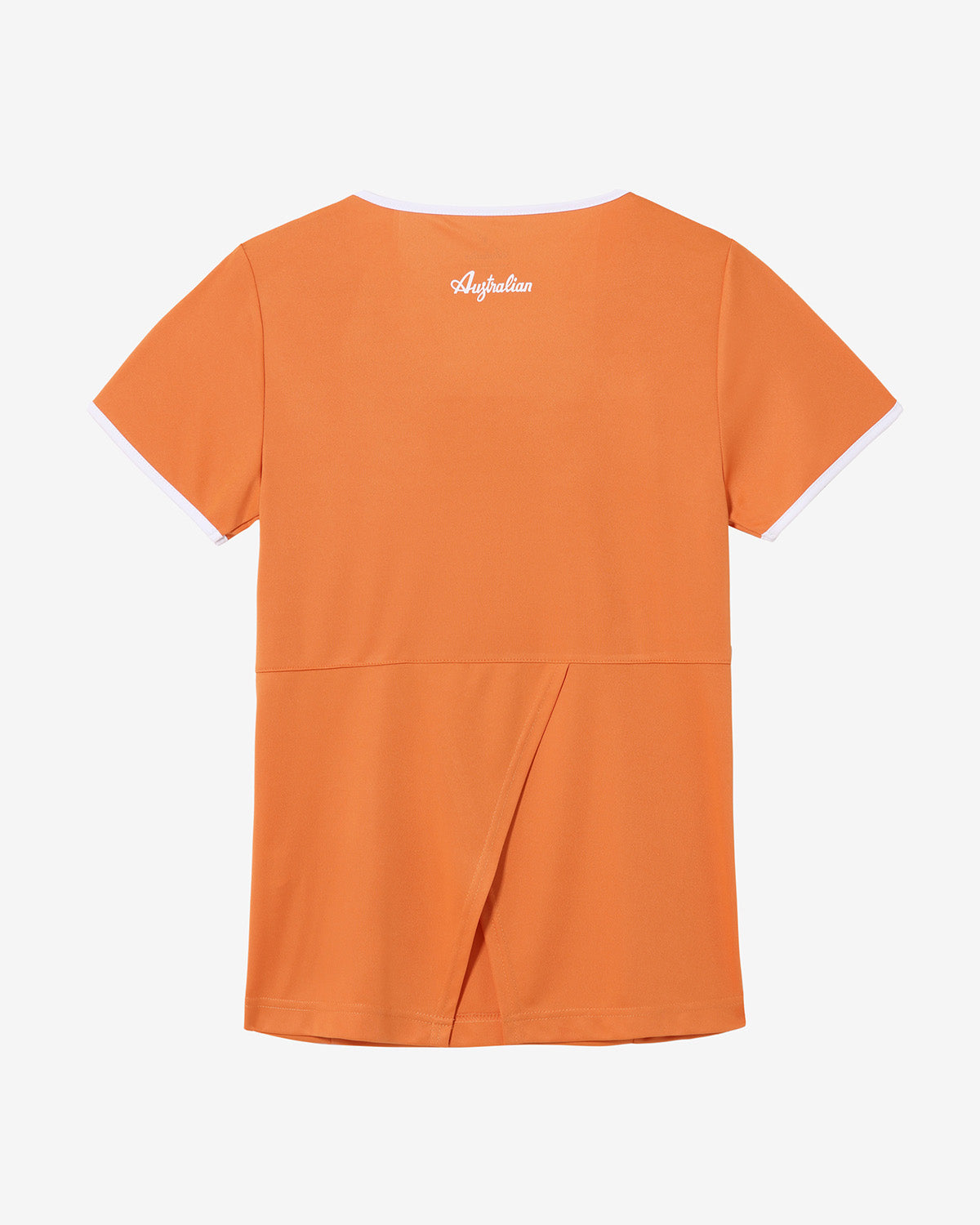 australian-slit-back-t-shirt-tennis-t-shirt-ace-arancio-acceso image 6