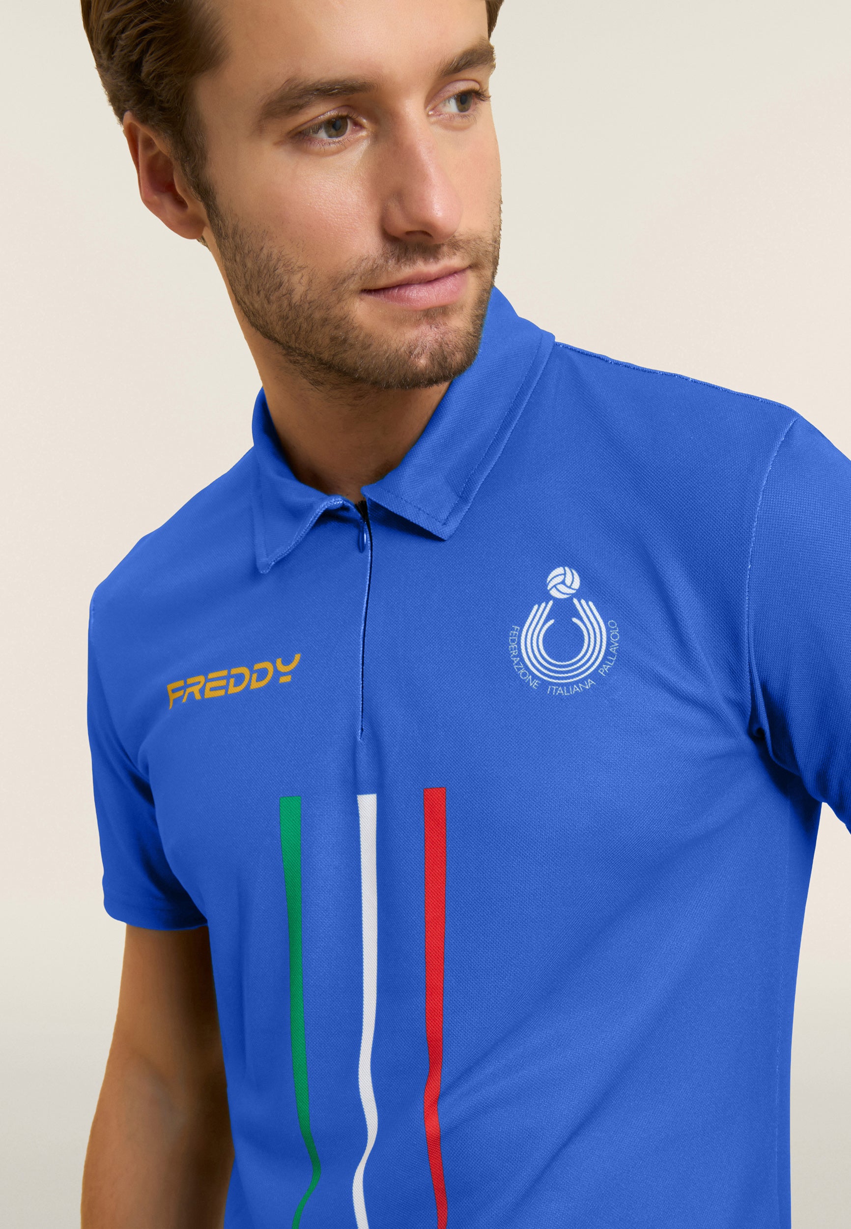 freddy-polo-uomo-fipav-da-gara-arbitri-zip-doppio-piquet image 4