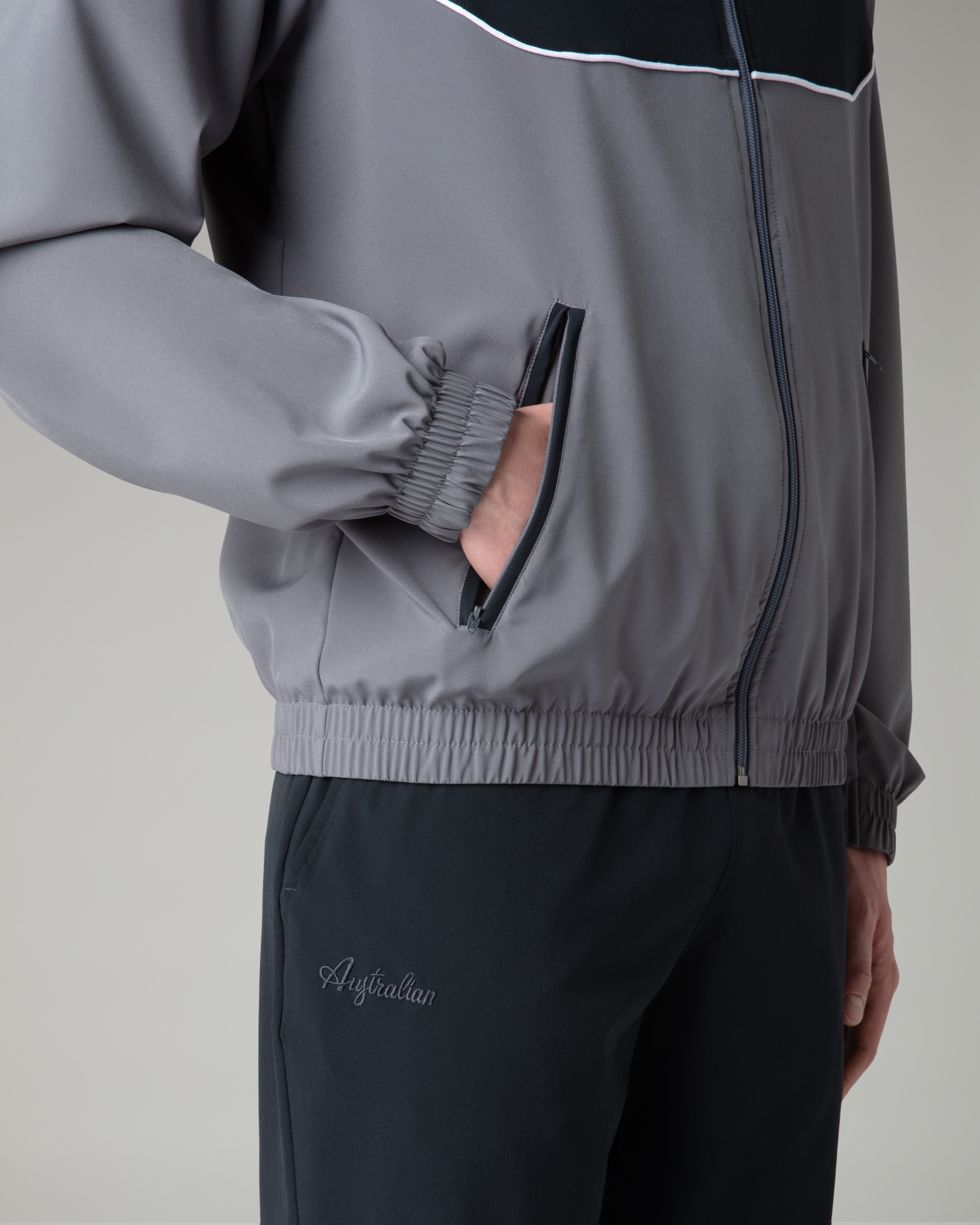 australian-gaucho-tracksuit-tuta-slam-grigio-acciaio image 5