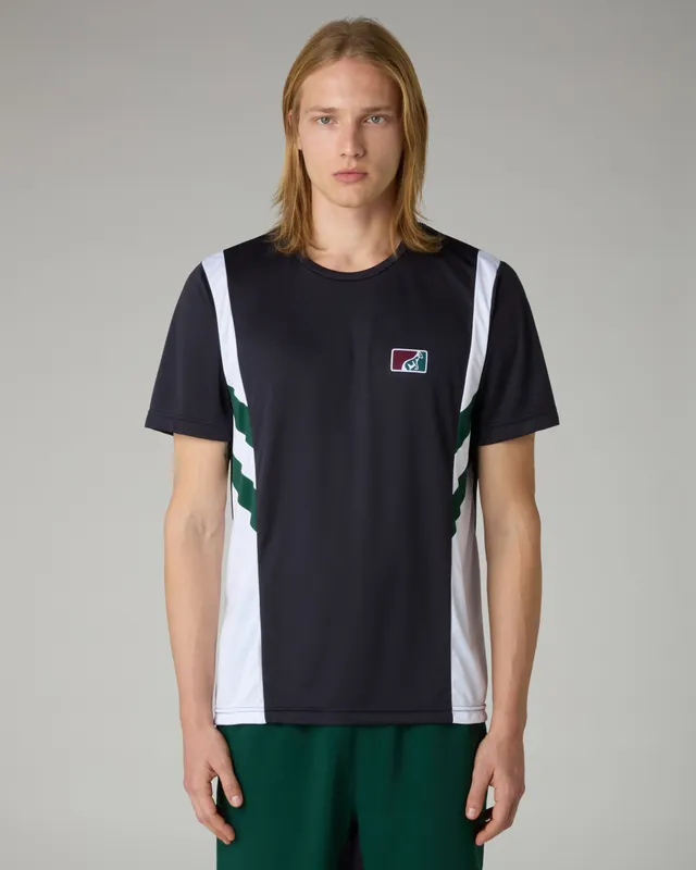 australian-classic-t-shirt-maglietta-tennis-ace-blu-navy-traspirante image 1