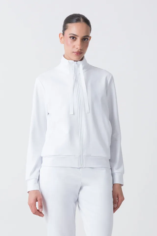dimensione-danza-basic-giacca-full-zip-in-felpa-stretch-non-garzata-collo-alto image 1