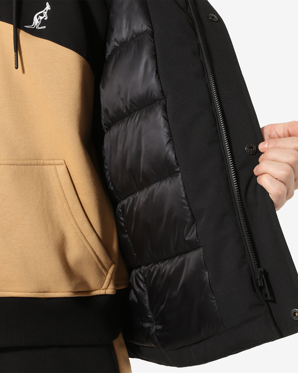 australian-soft-shell-jacket-con-cappuccio-nero image 6