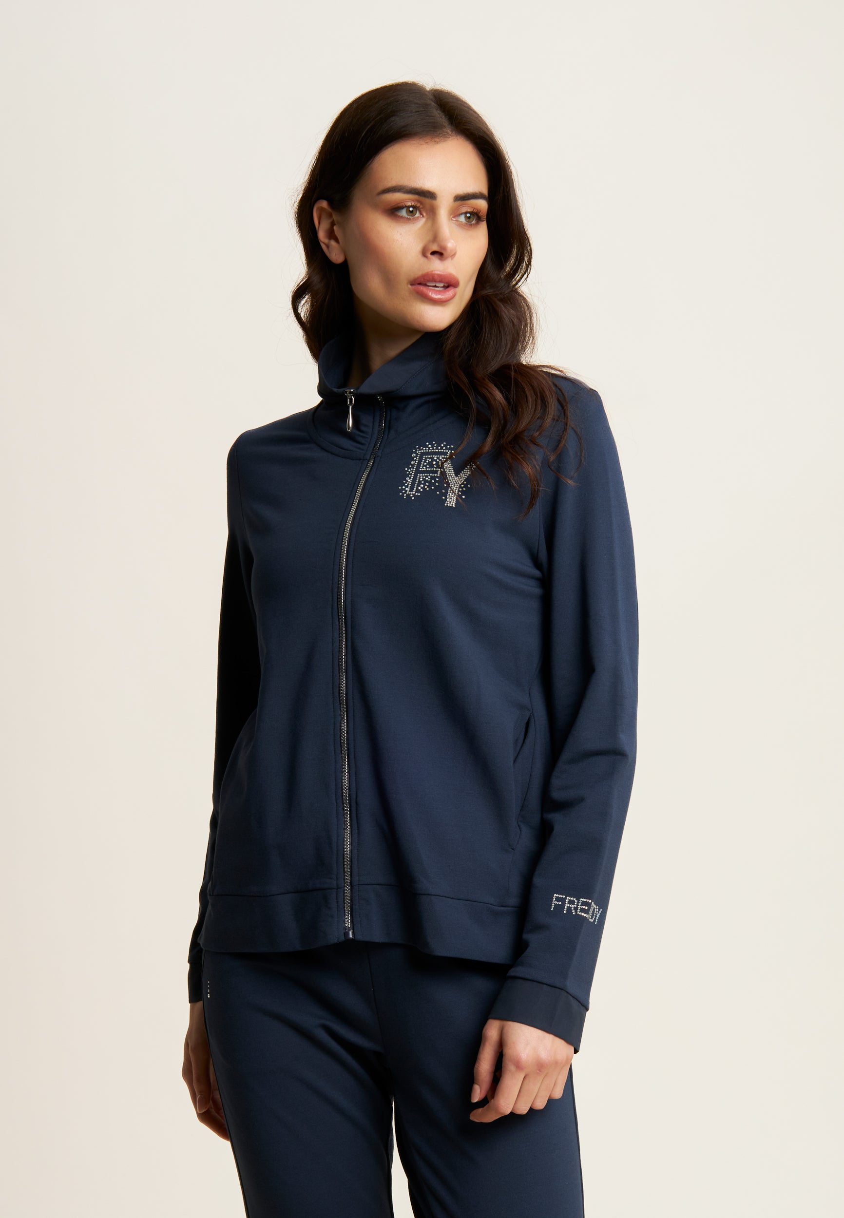 freddy-felpa-zip-collo-alto-french-terry-modal-effetto-seta image 8
