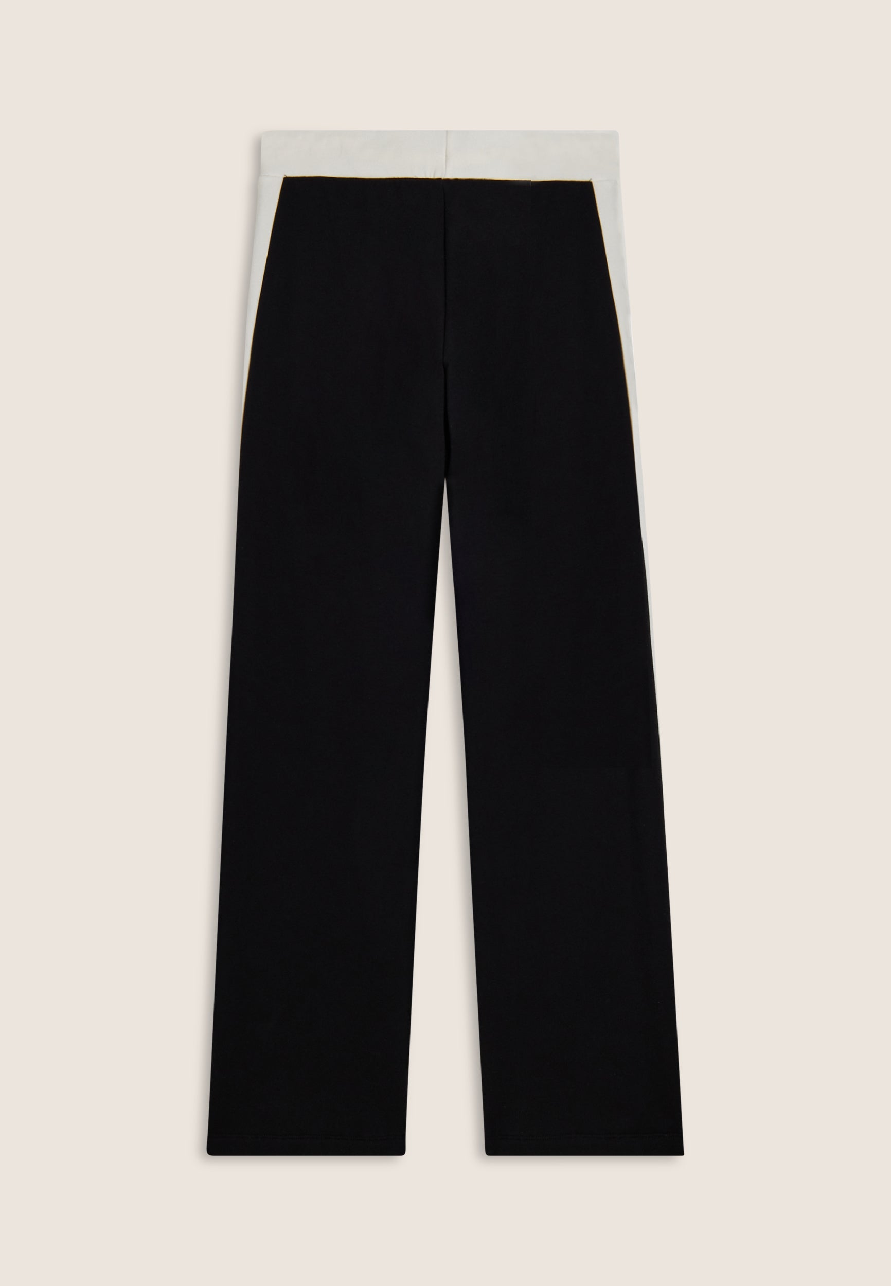 freddy-pantaloni-neri-bande-laterali-bianche-felpa-elasticizzata image 6