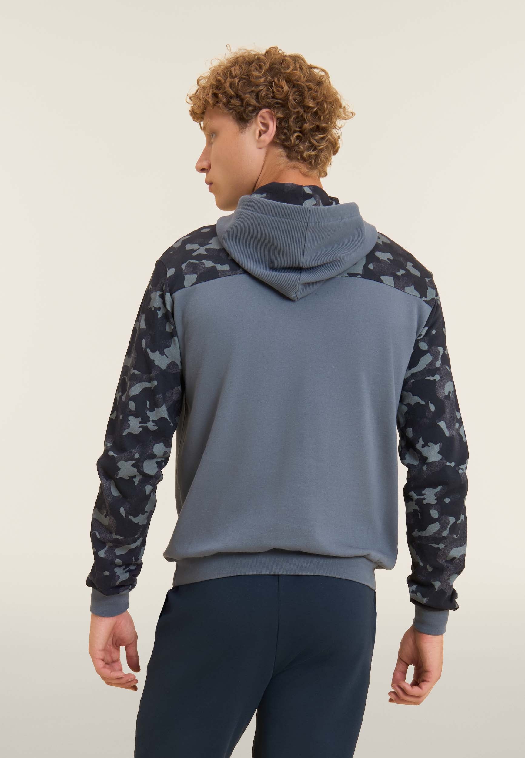 freddy-felpa-uomo-con-cappuccio-e-inserti-camouflage-regular-100-cotone image 3