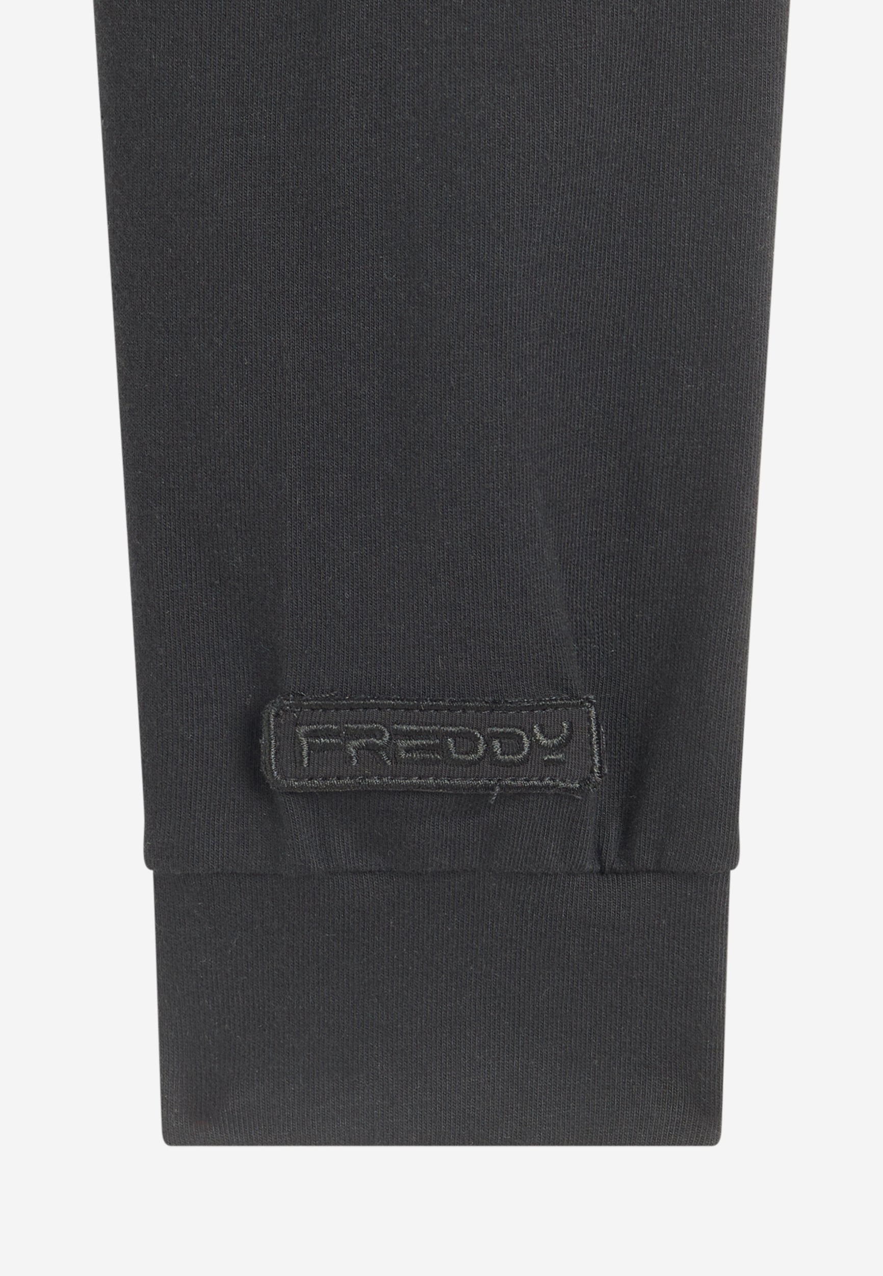freddy-felpa-donna-girocollo-oversize-in-waffle-jersey image 7