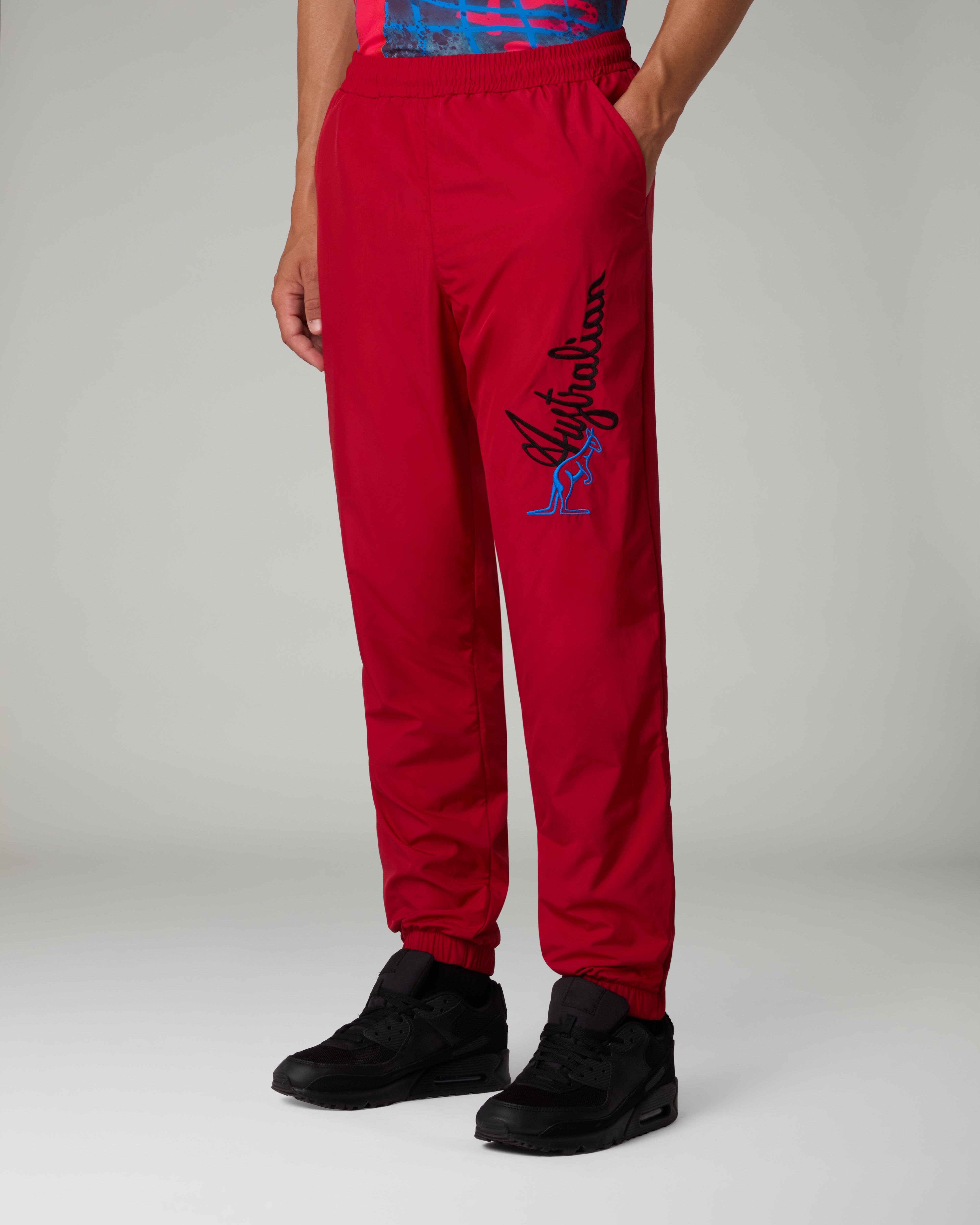 australian-randall-track-pant-pantalone-smash-tango-red image 1