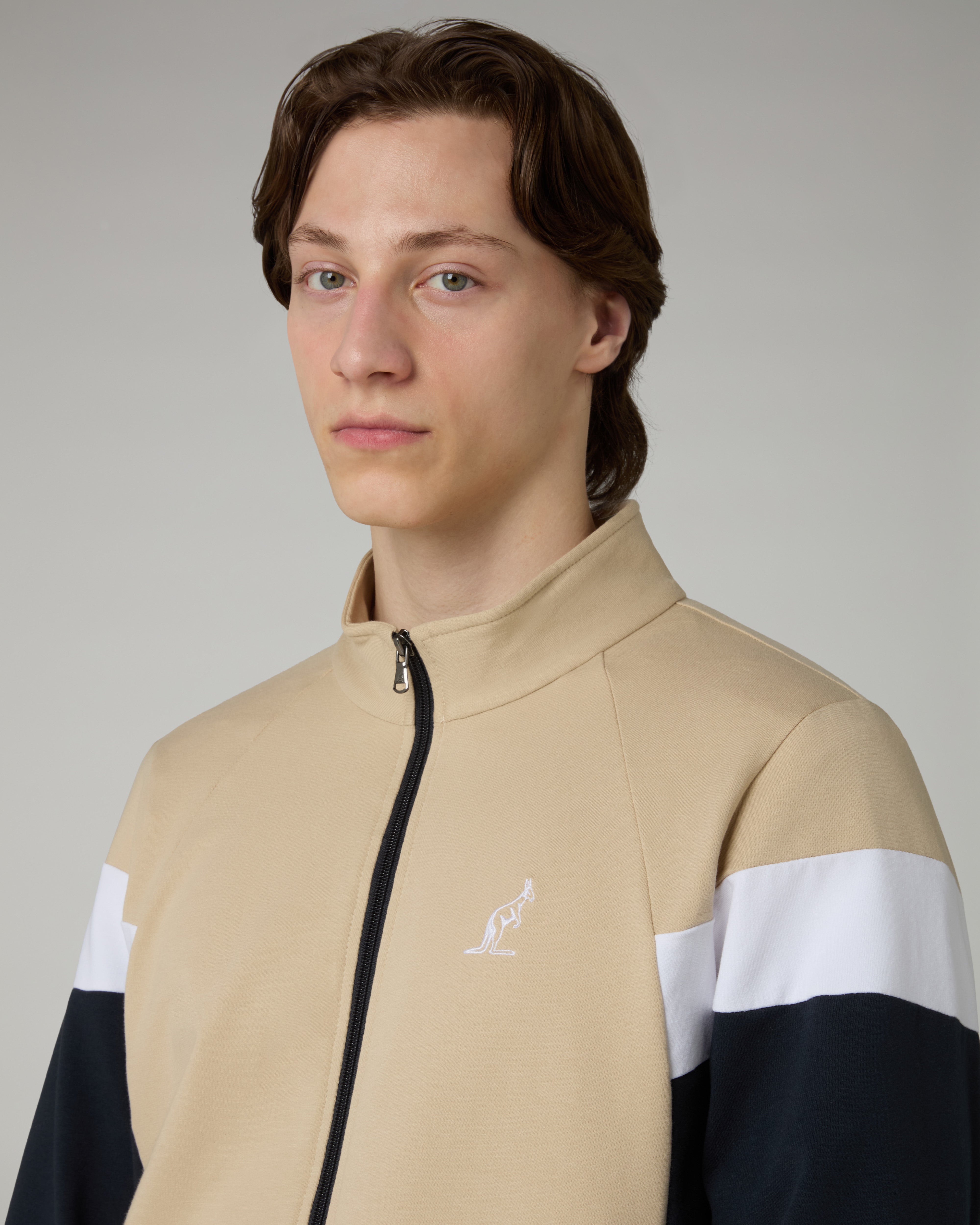 australian-theory-tracksuit-tuta-in-felpa-uomo-sabbia image 4