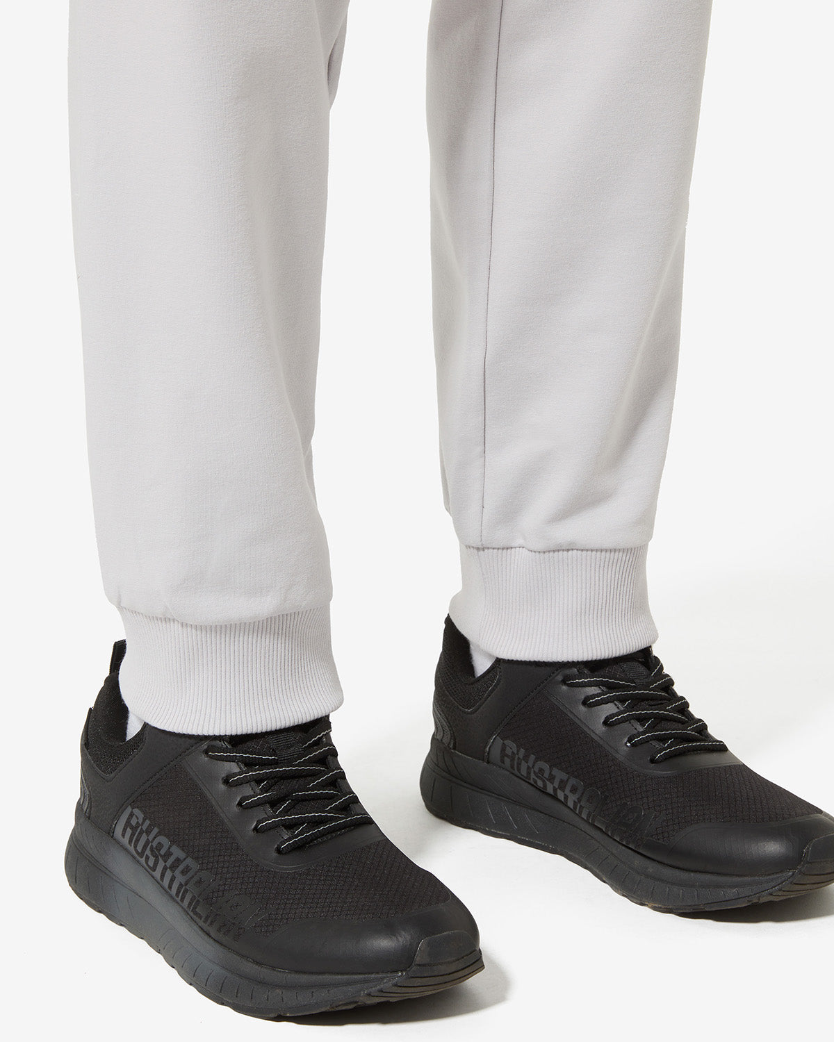 australian-essential-track-pant-pantalone-in-felpa-slim-fit-cenere image 5