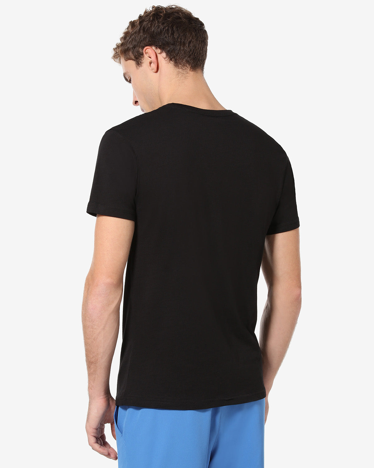 australian-tennis-court-t-shirt-maglietta-cotone-nera image 3