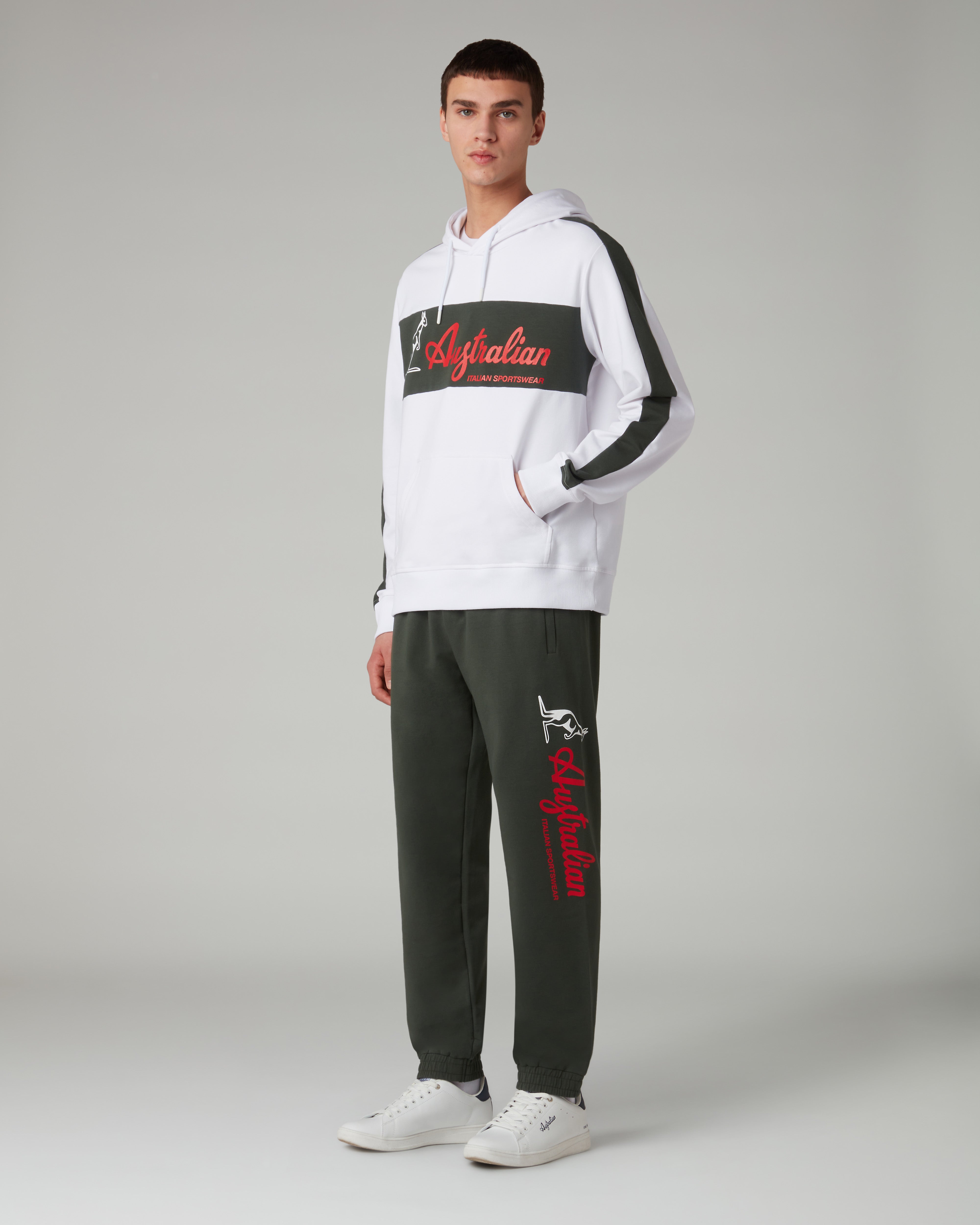 australian-big-logo-track-pant-pantalone-tuta-in-felpa image 2