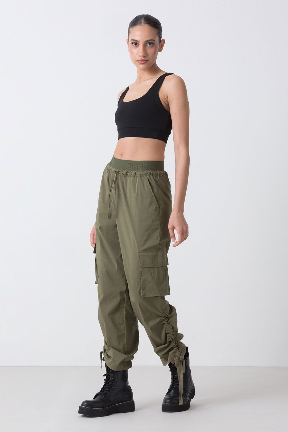 dimensione-danza-city-pantalone-cargo-in-popeline-di-cotone image 2