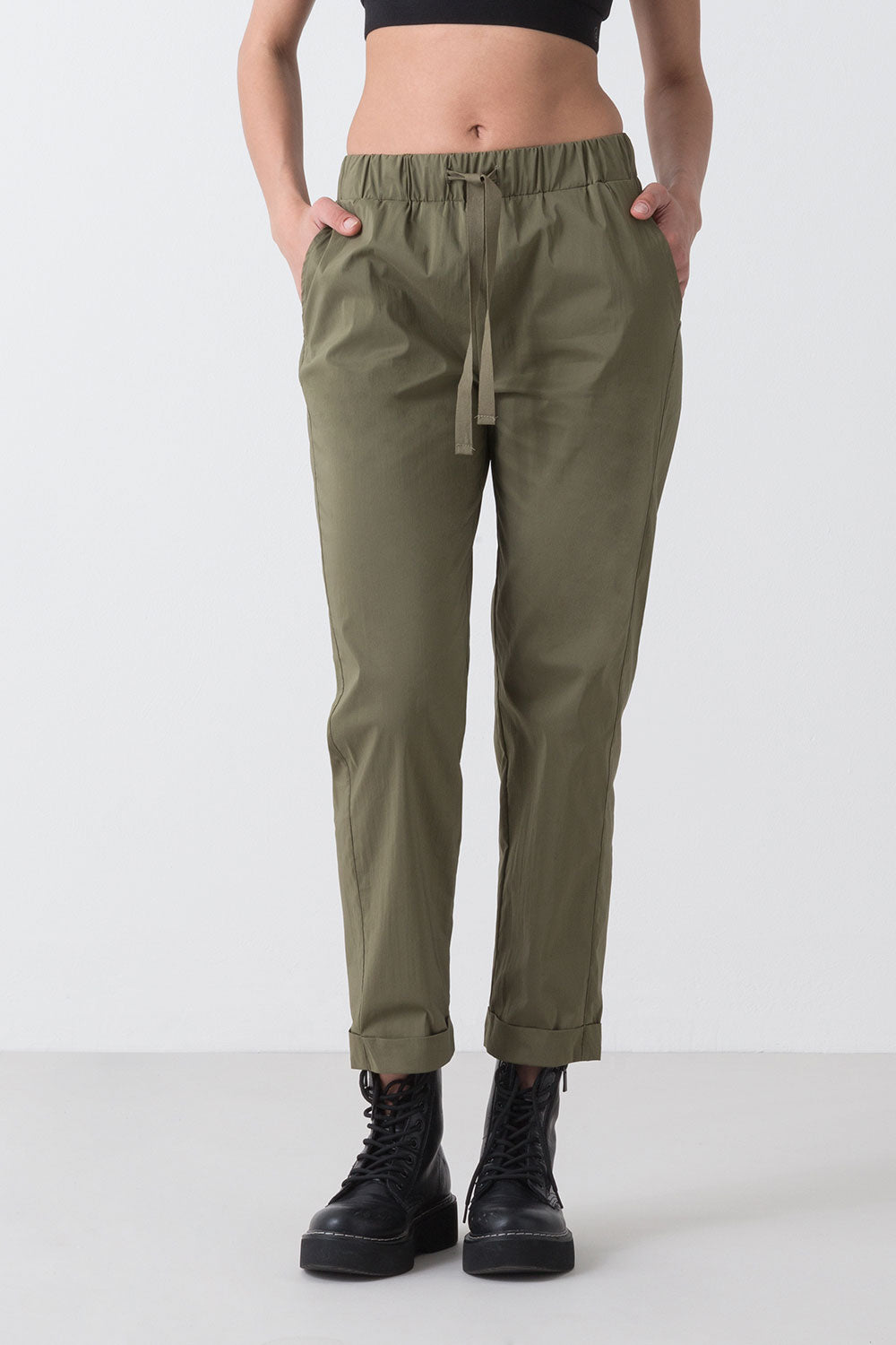 dimensione-danza-summer-pantalone-in-popeline-di-cotone-donna image 1