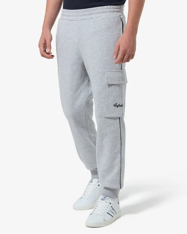 australian-pocket-track-pant-pantalone-felpa-invernale-grigio-melange image 1