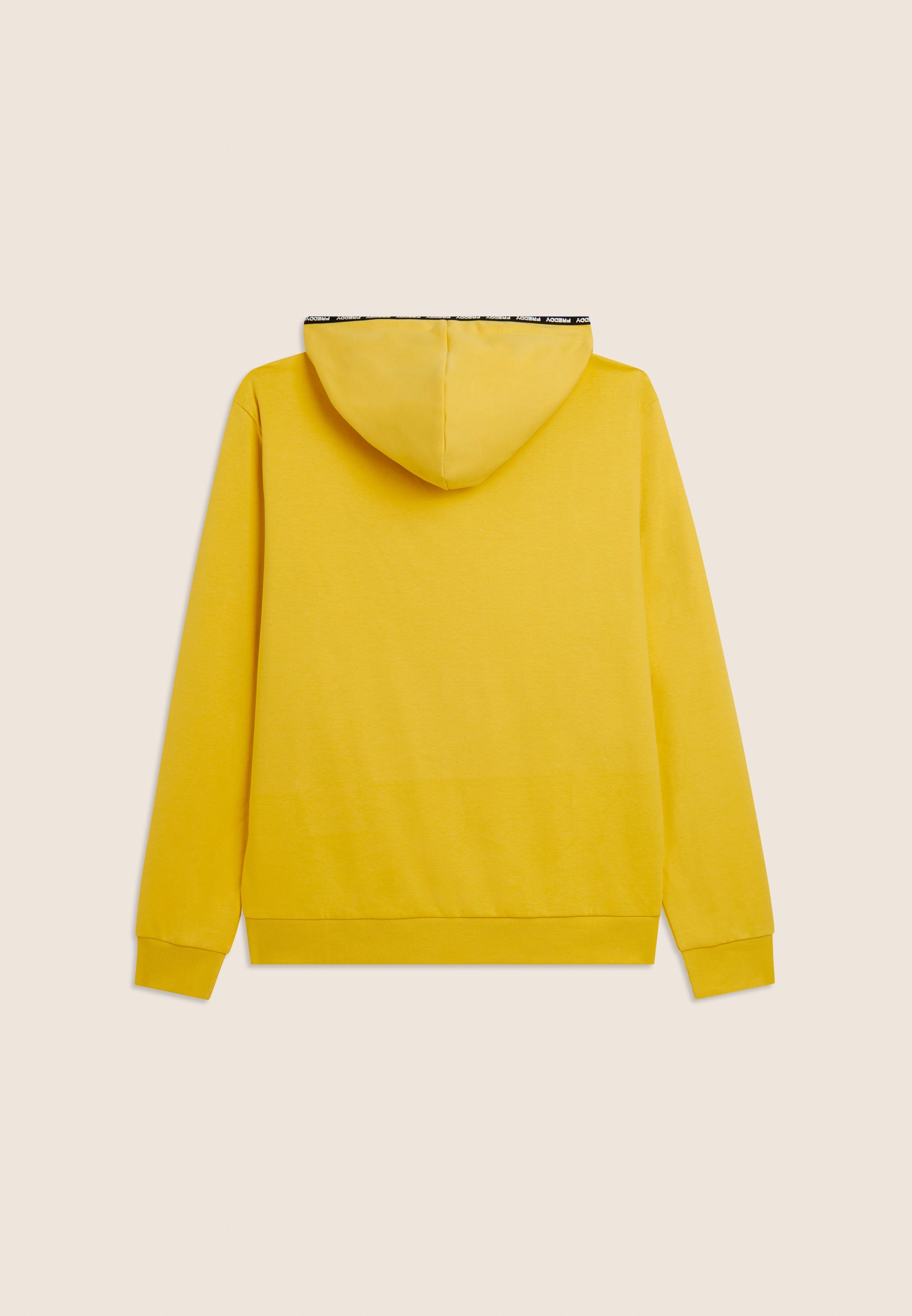 freddy-felpa-con-cappuccio-e-zip-in-cotone-interlock image 5