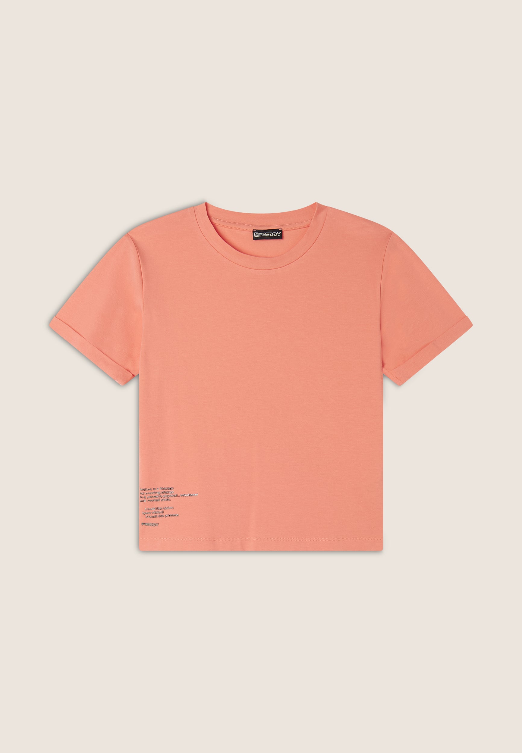 freddy-t-shirt-regular-fit-in-jersey-con-dettagli-grafici image 5