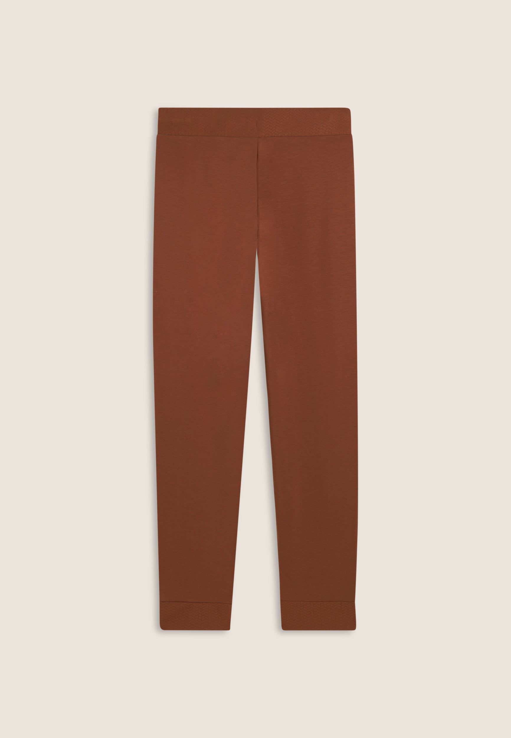 freddy-pantaloni-donna-regular-in-felpa-modal-con-micro-trecce image 6
