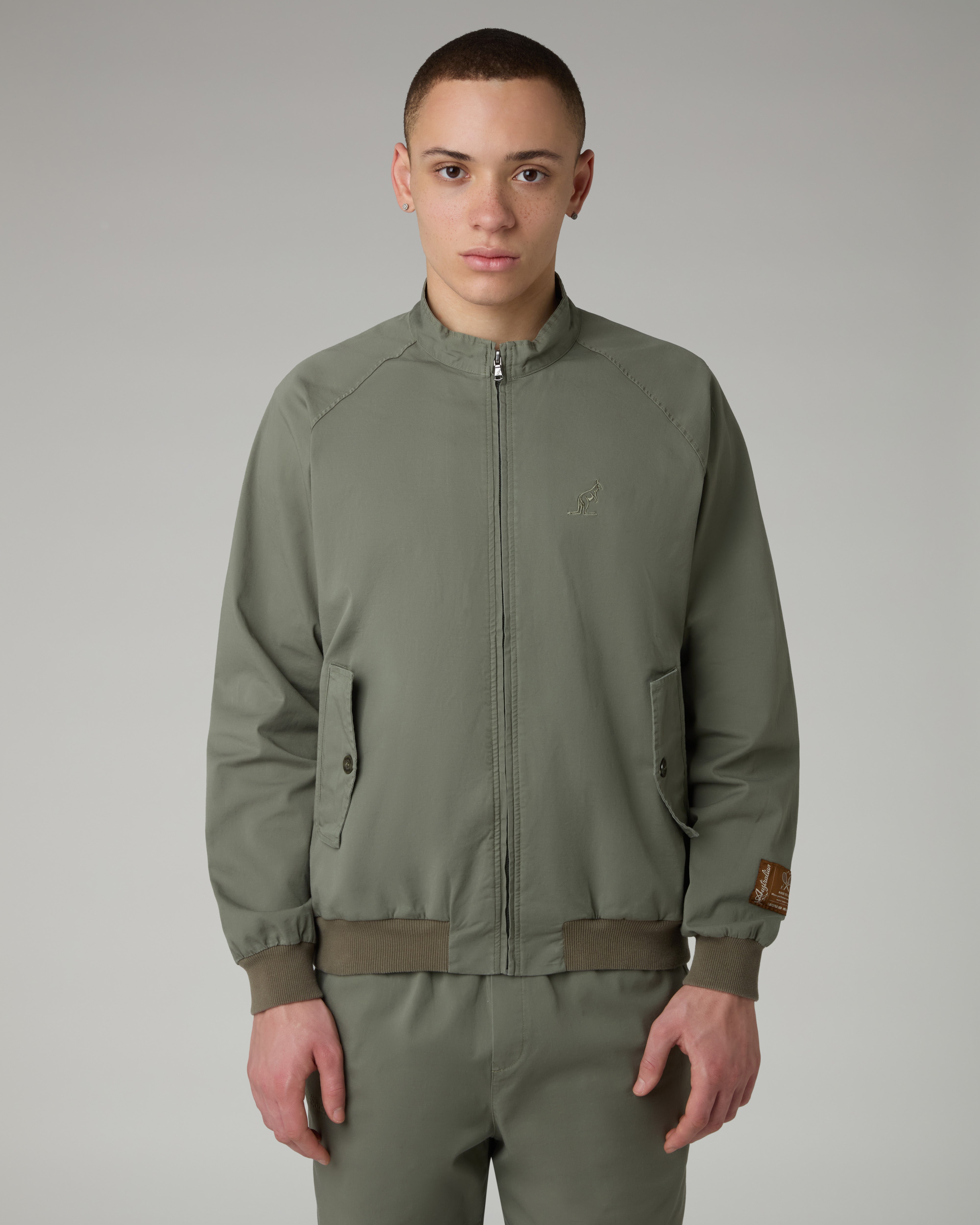 australian-doric-tuta-cotton-twill-con-zip-nascosta image 3