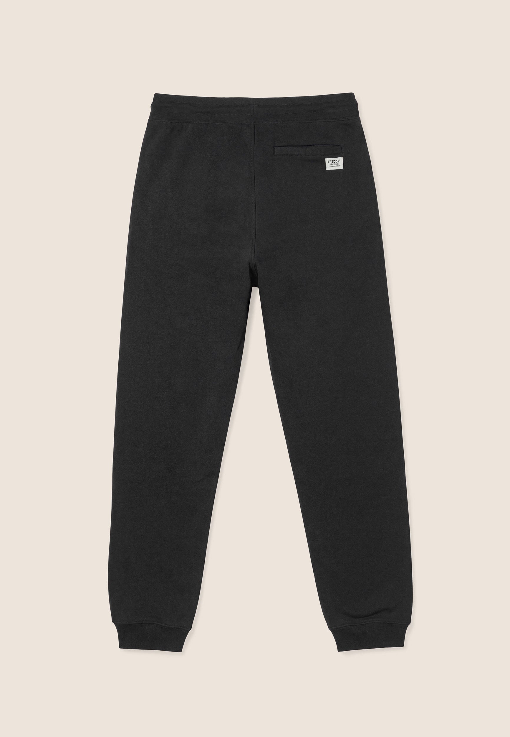 freddy-pantaloni-sportivi-uomo-regular-fit-con-polsino-in-felpa-garzata image 6