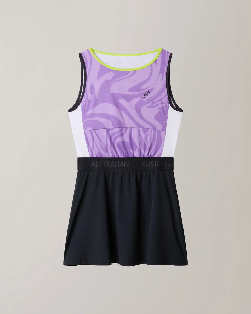 australian-ripple-dress-blu-navy-abito-tennis-donna image 1