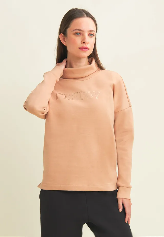 freddy-wr-up-tuta-donna-collo-risvoltabile-con-logo-borchie image 1