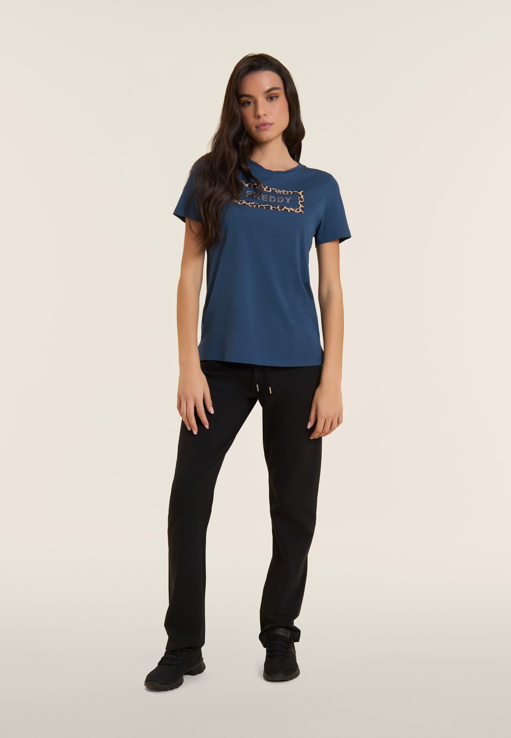 freddy-pantaloni-sportivi-regular-fit-gamba-dritta-in-jersey-cotone image 2