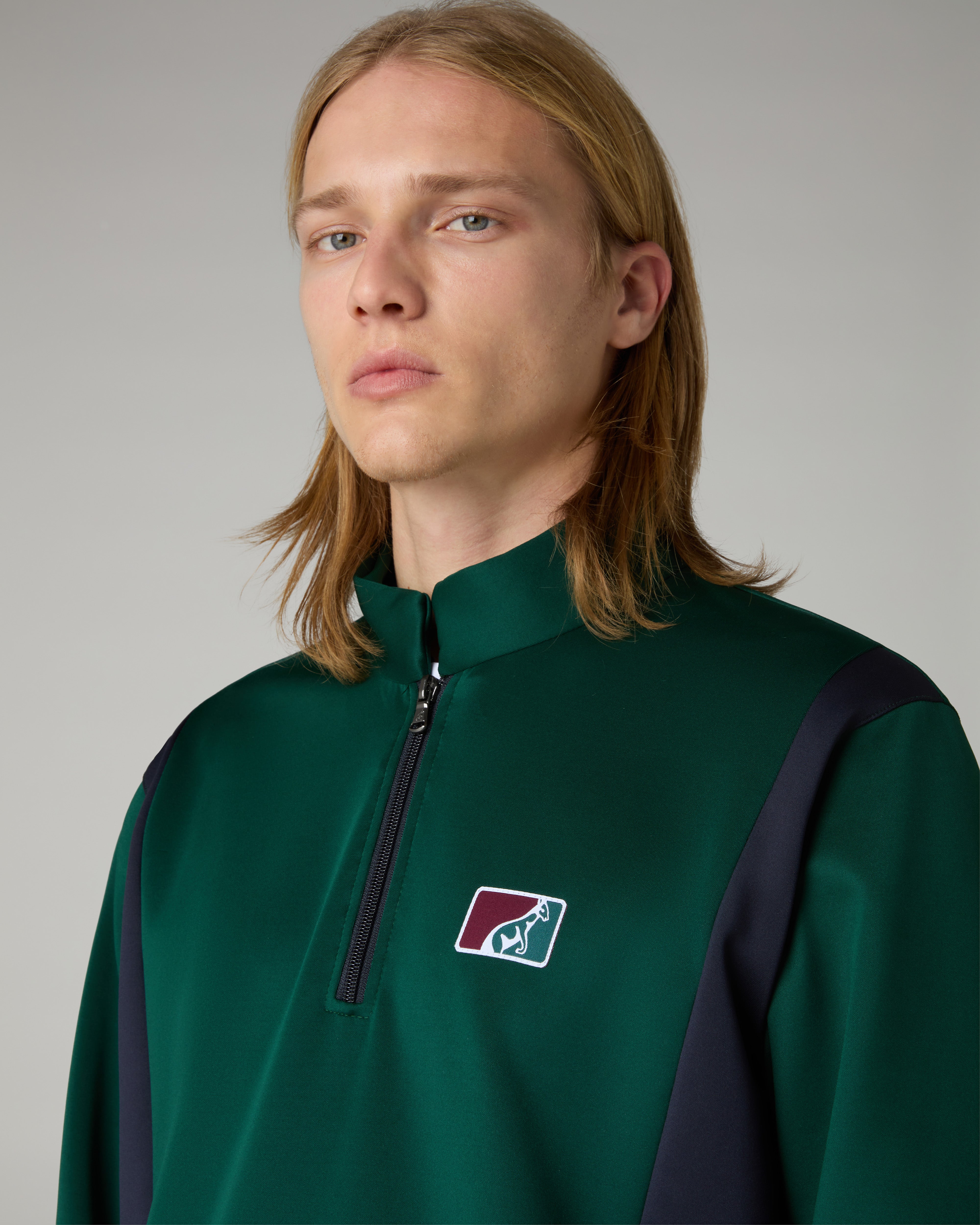 australian-classic-crewneck-felpa-girocollo-mezza-zip-tennis image 4