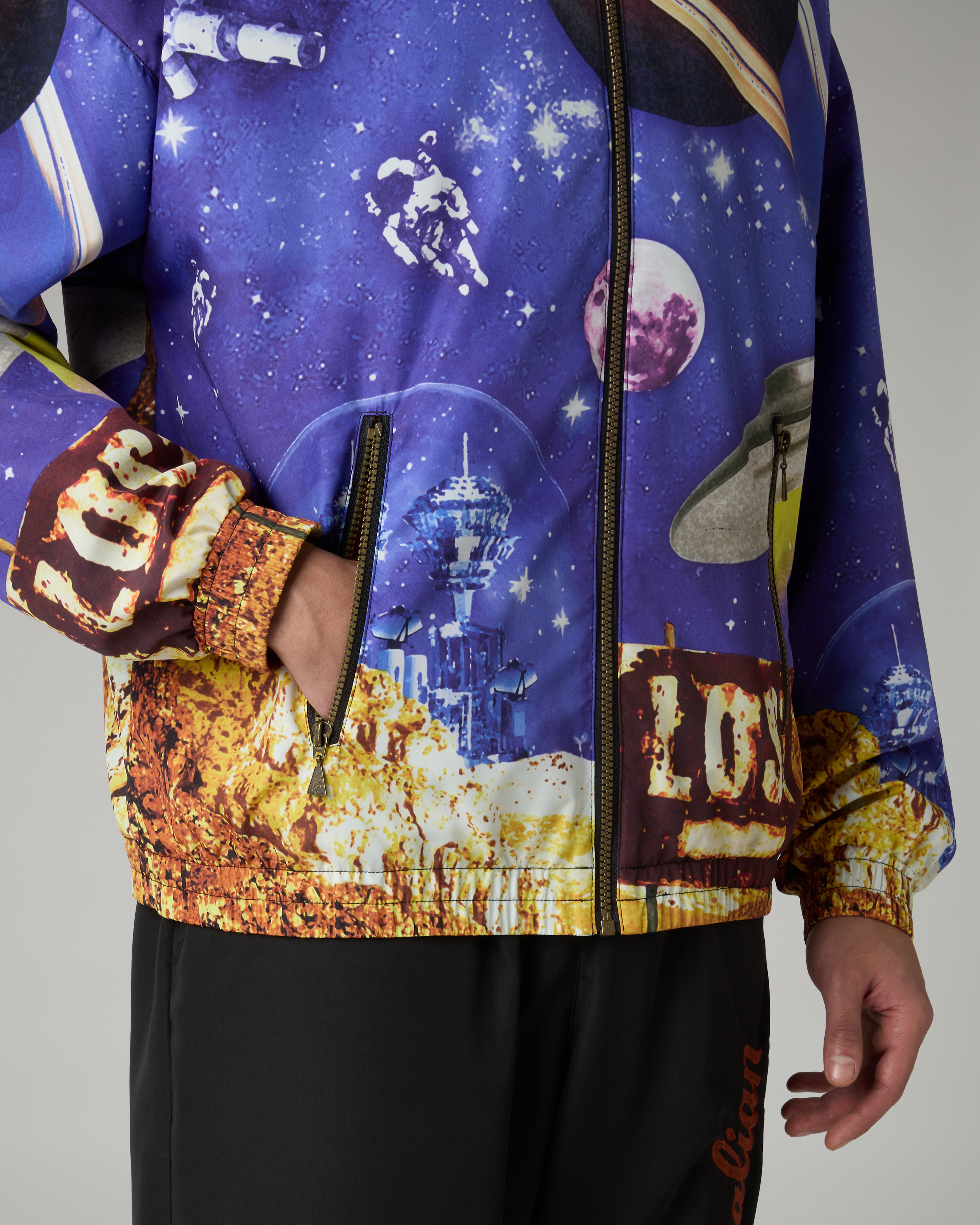 australian-lost-track-jacket-giacca-heritage-nera-in-tessuto-smash-superleggero image 5