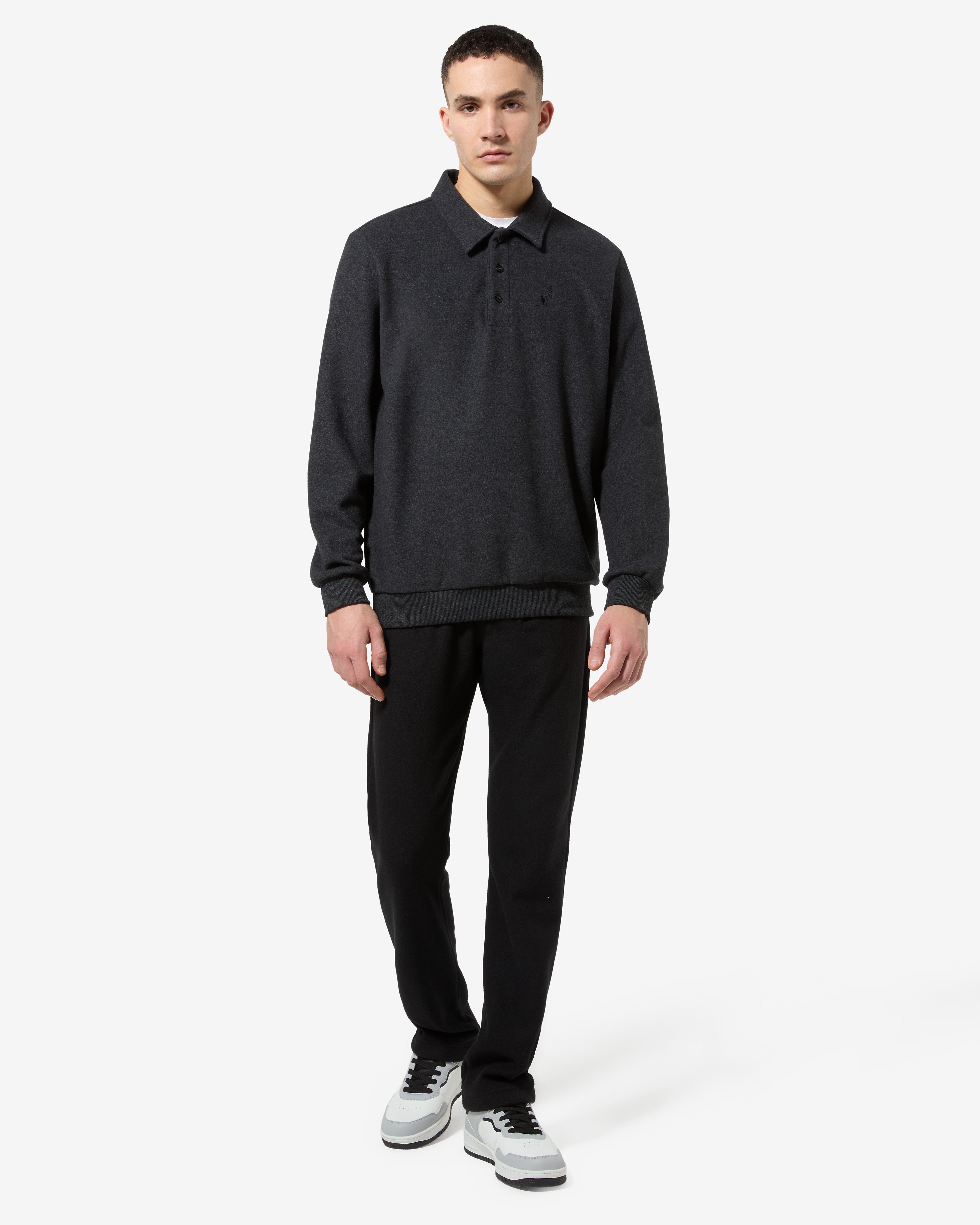 australian-softech-track-pant-pantalone-tuta-nero image 2