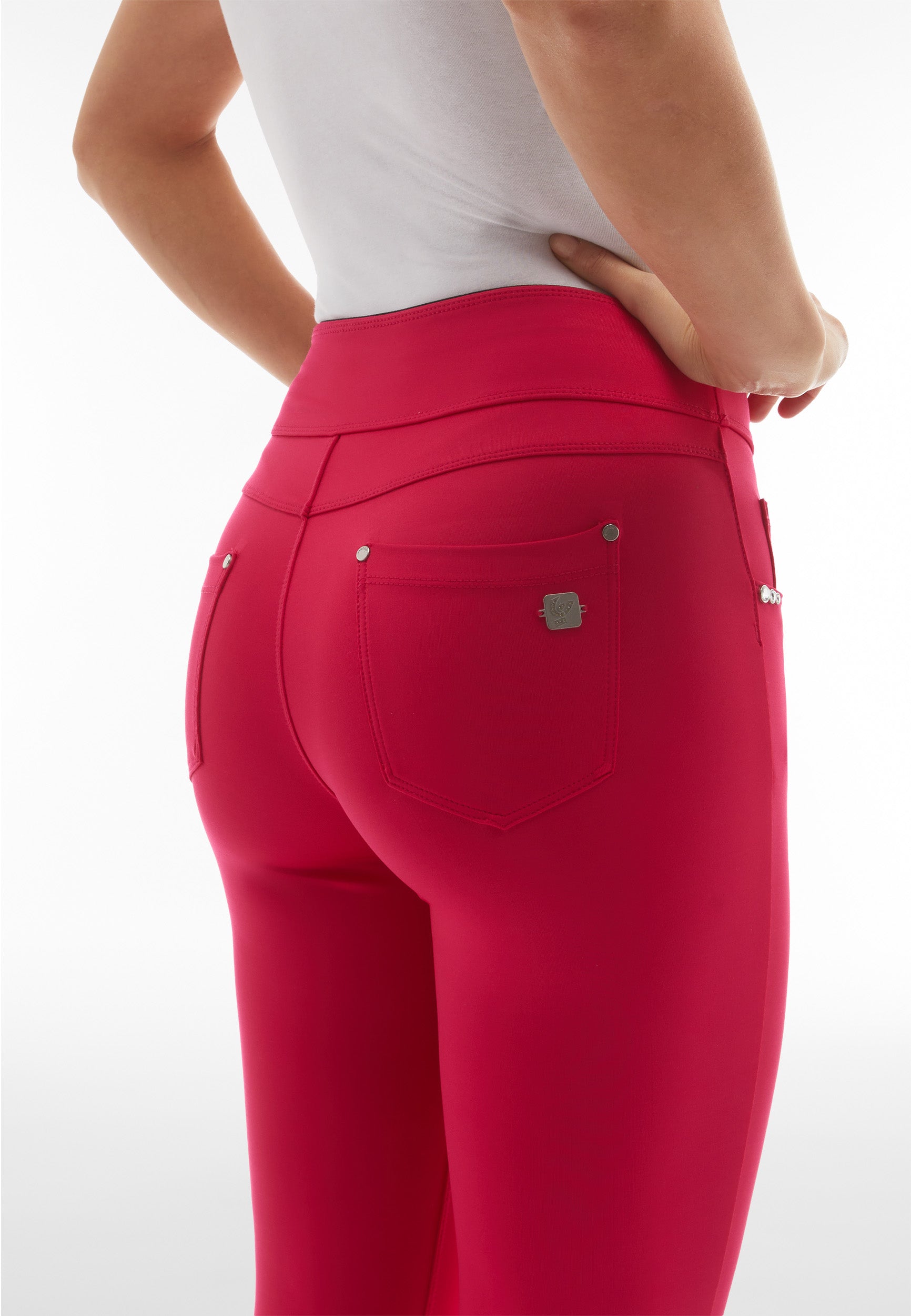 freddy-leggings-n-o-w-superskinny-vita-media-in-tessuto-tecnico-d-i-w-o-recycled image 5